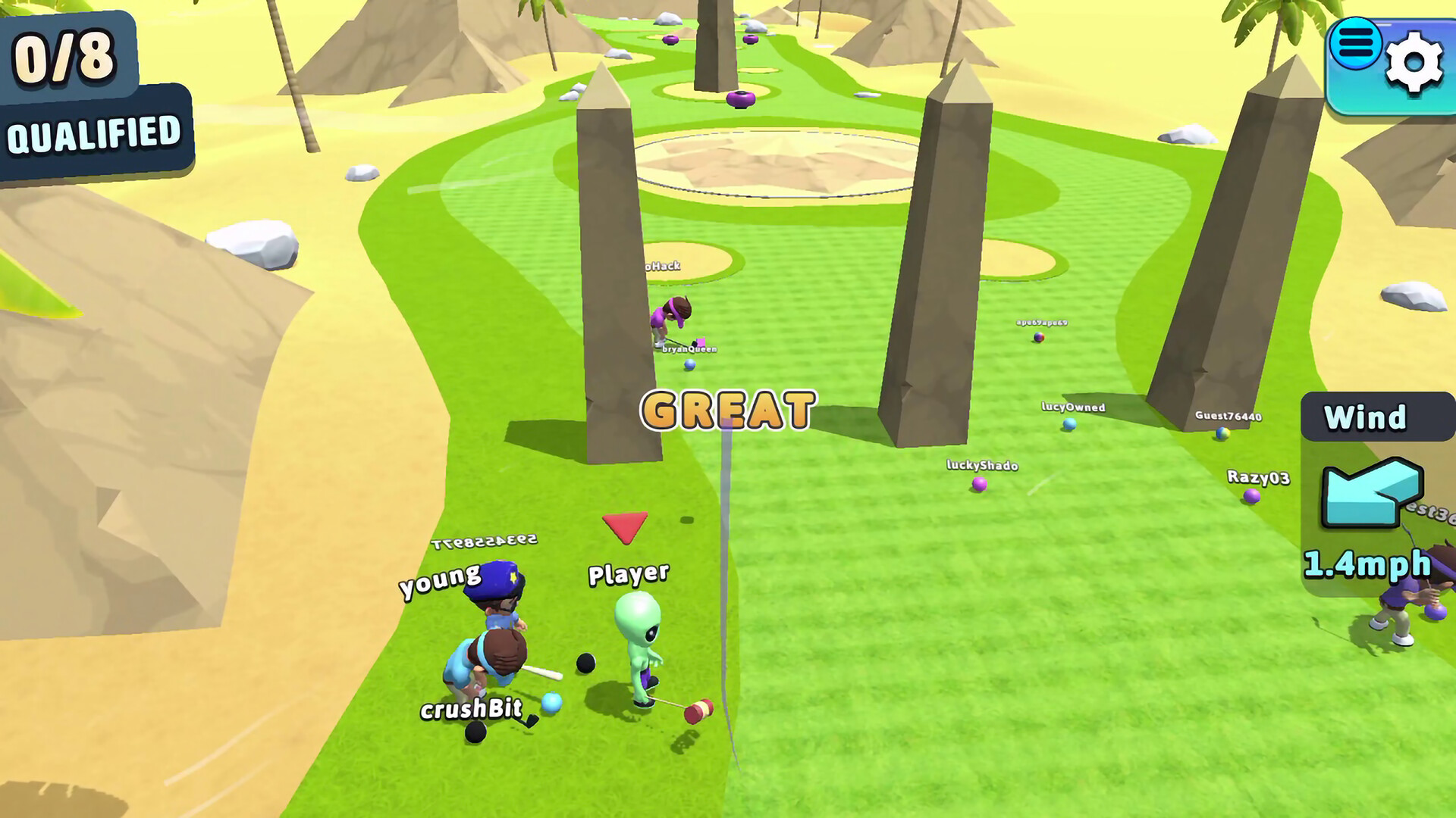 Golf Guys: Space DLC screenshot 4