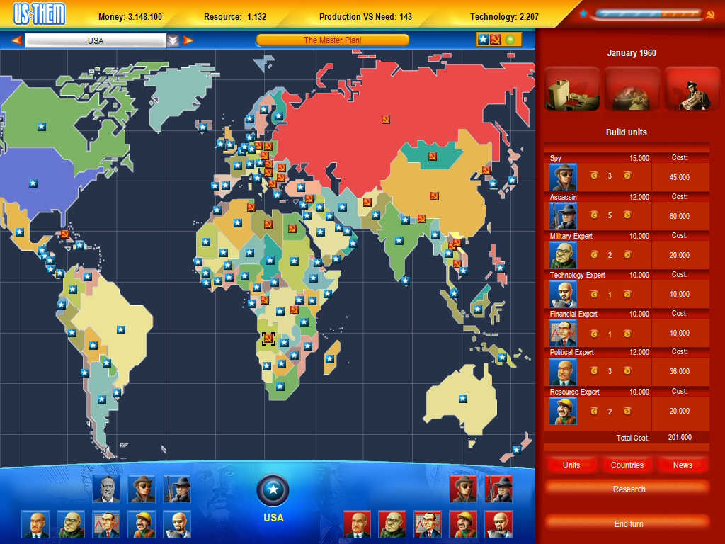 US and THEM screenshot 1