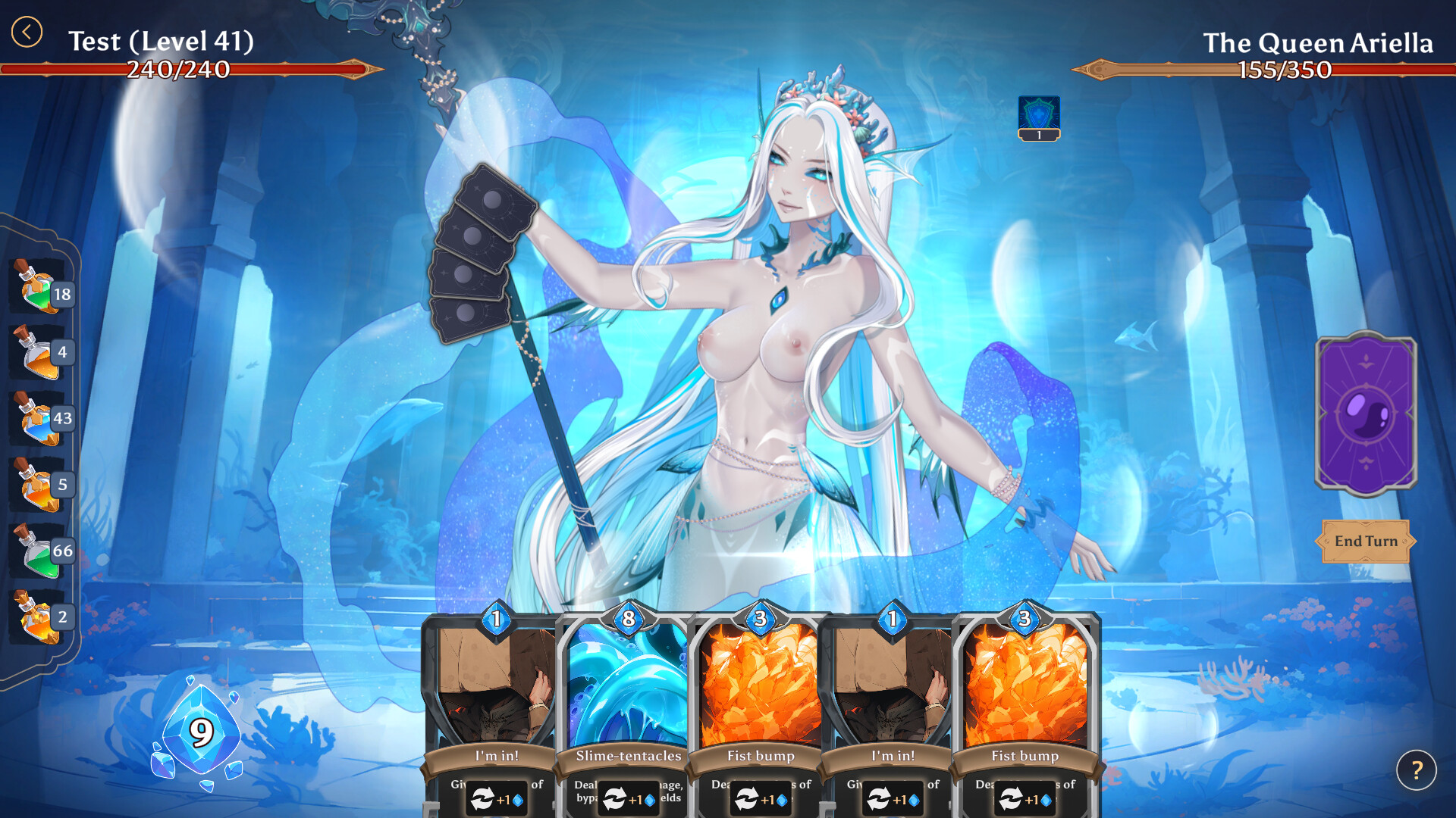 AURA: Hentai Cards - The Dark Sea DLC screenshot 6