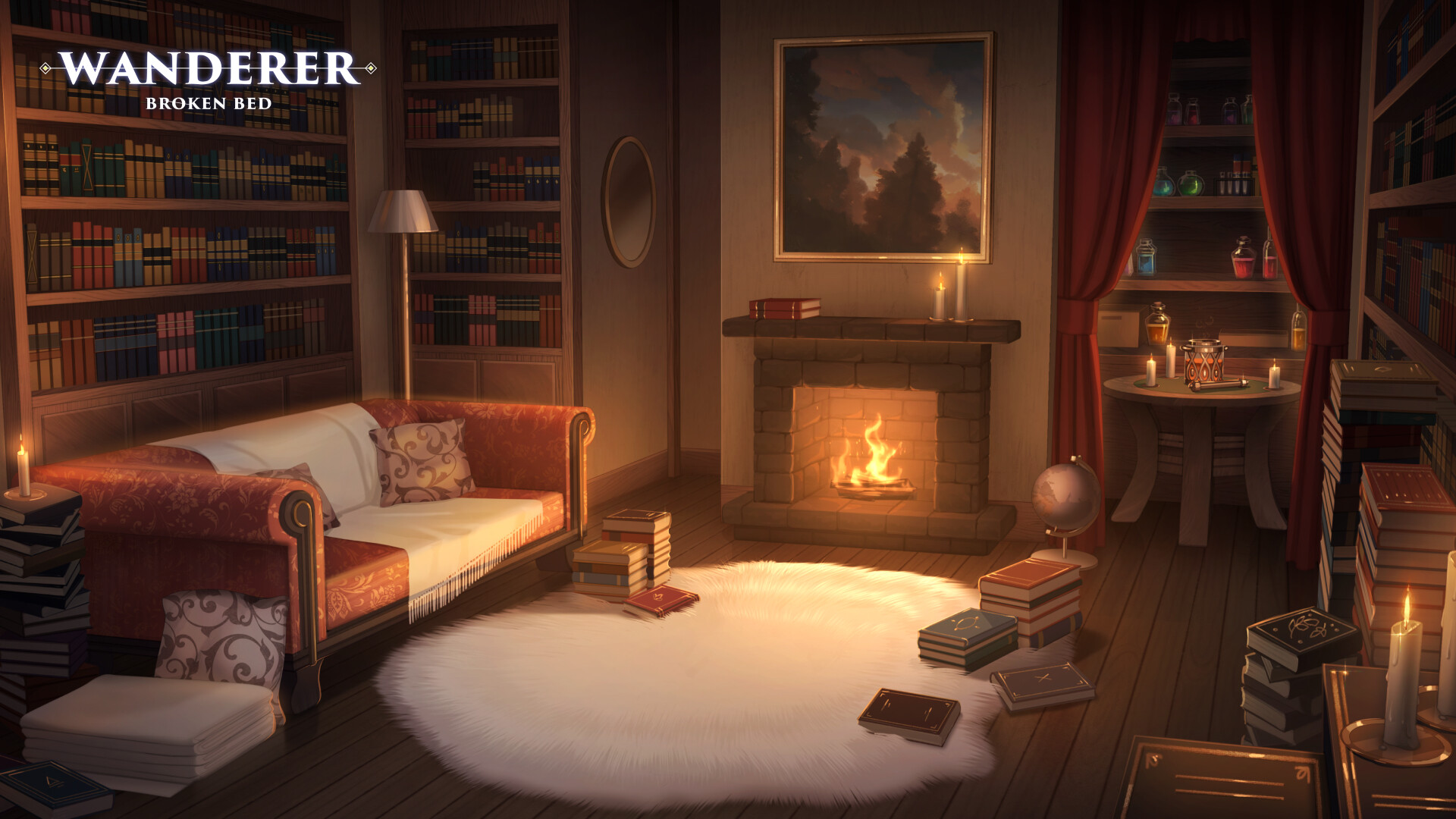 WANDERER: Broken Bed - Big Wallpapers Pack screenshot 3