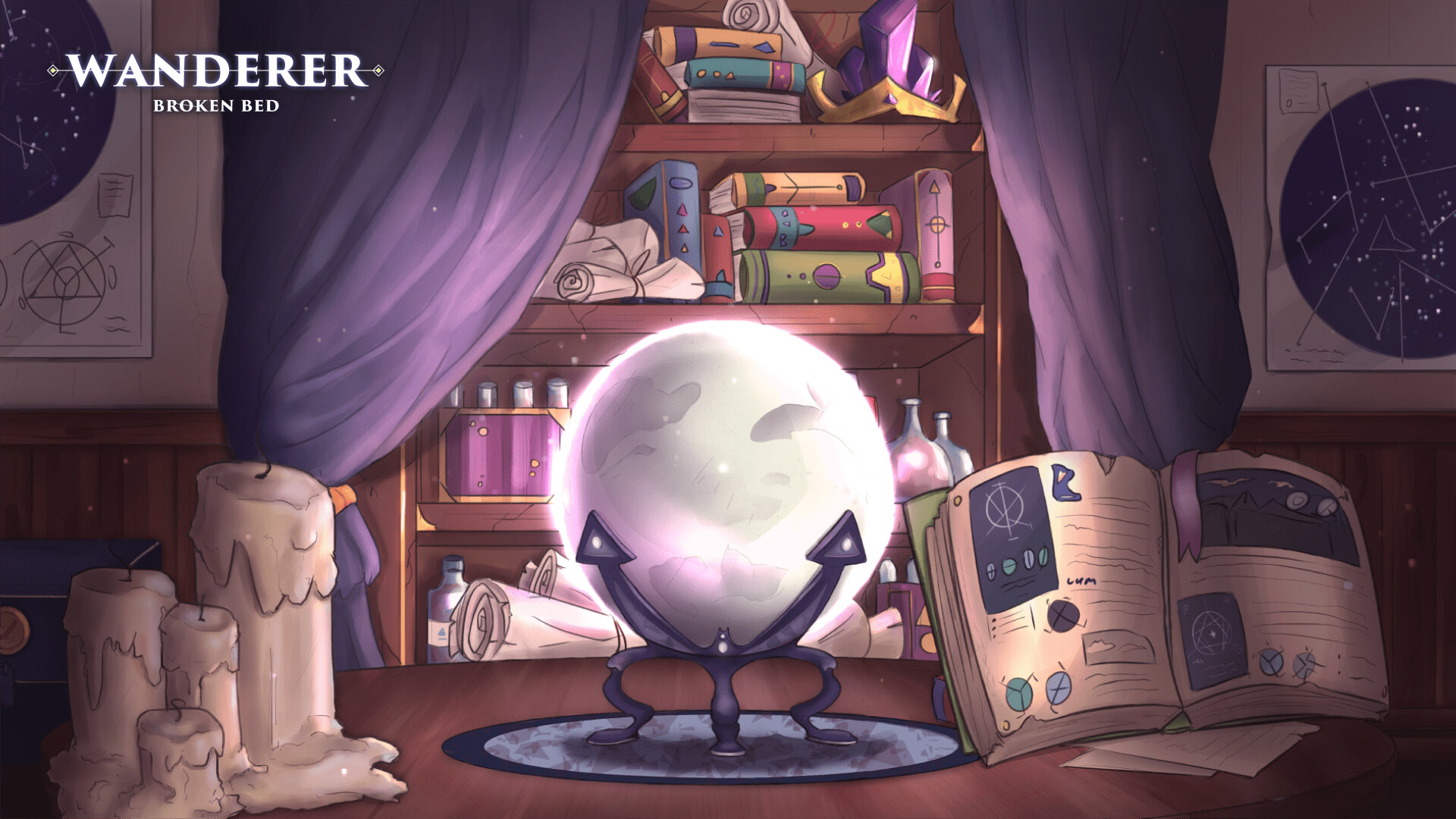 WANDERER: Broken Bed - Big Wallpapers Pack screenshot 7