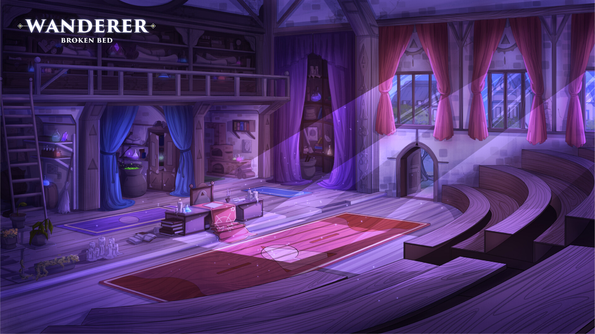 WANDERER: Broken Bed - Big Wallpapers Pack screenshot 8