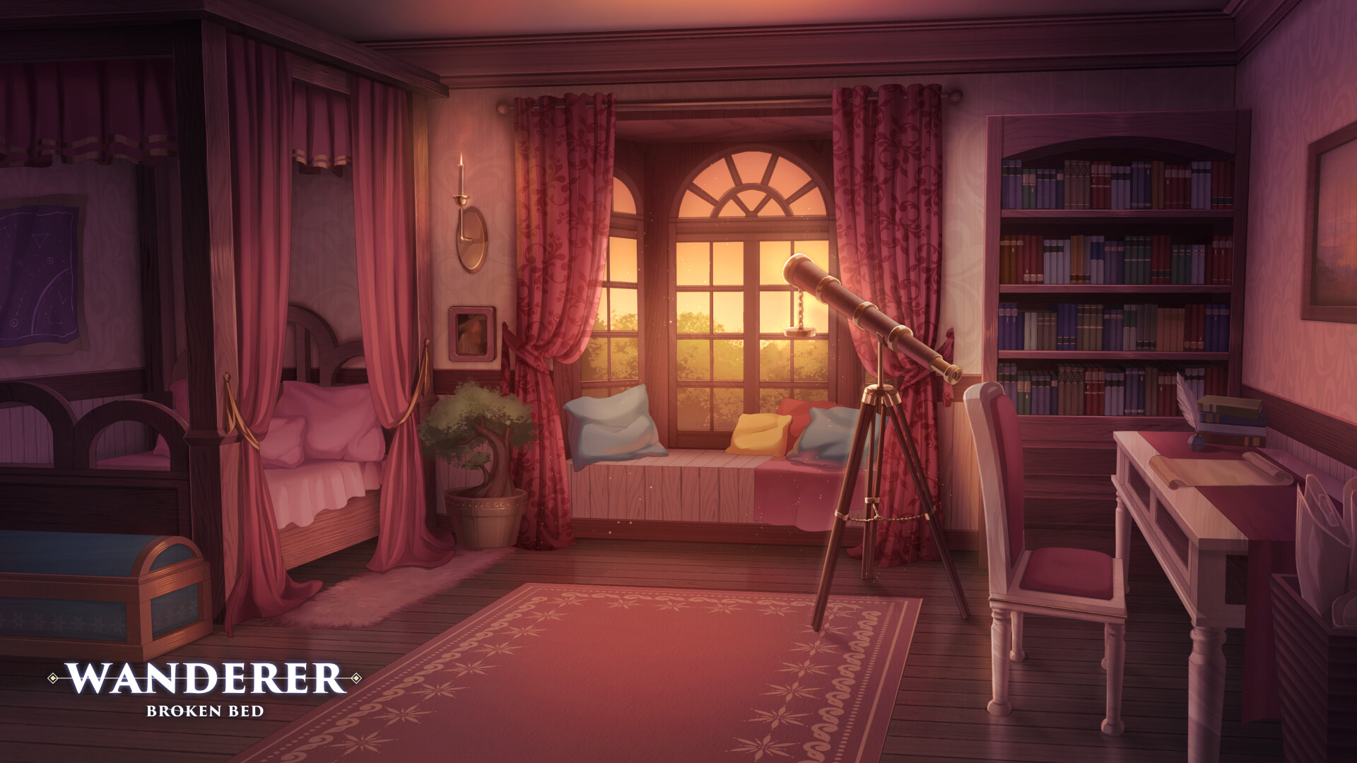 WANDERER: Broken Bed - Big Wallpapers Pack screenshot 5