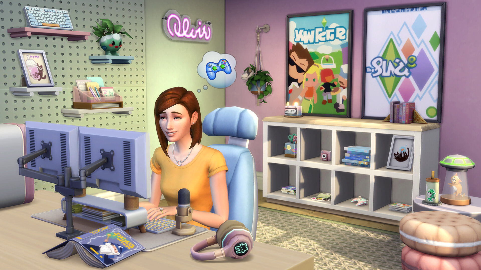 The Sims™ 4 Comfy Gamer Kit screenshot 1