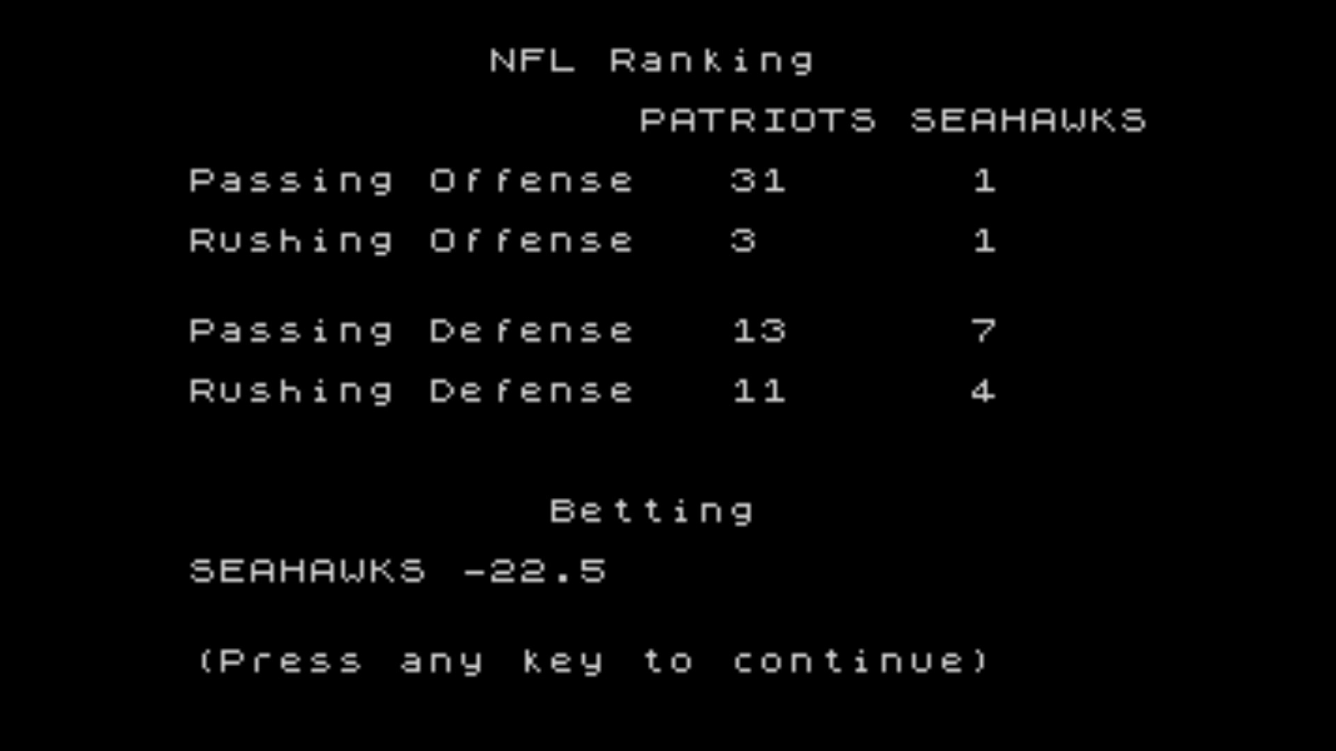 Speed NFL screenshot 2