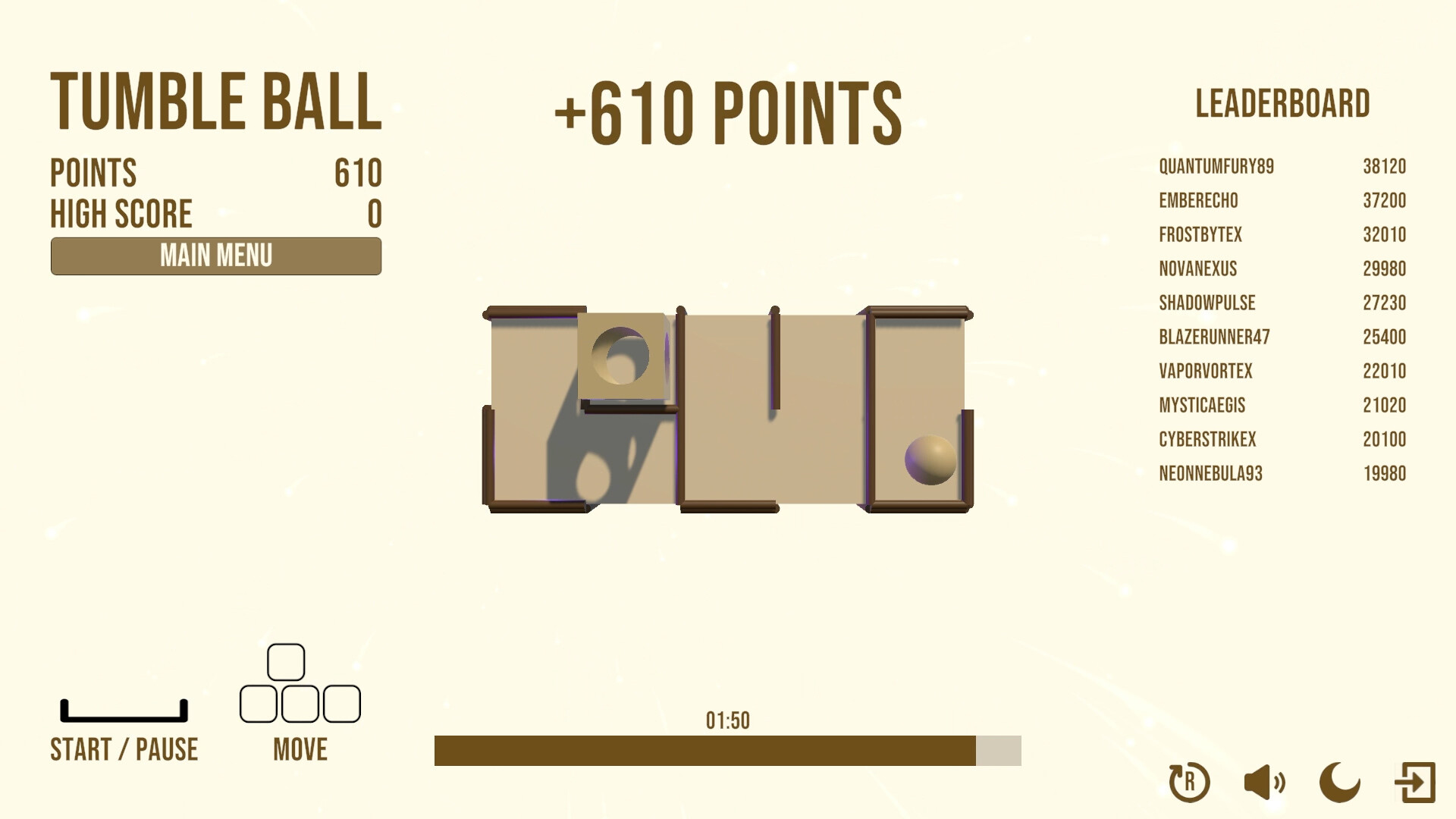 Tumble Ball screenshot 2