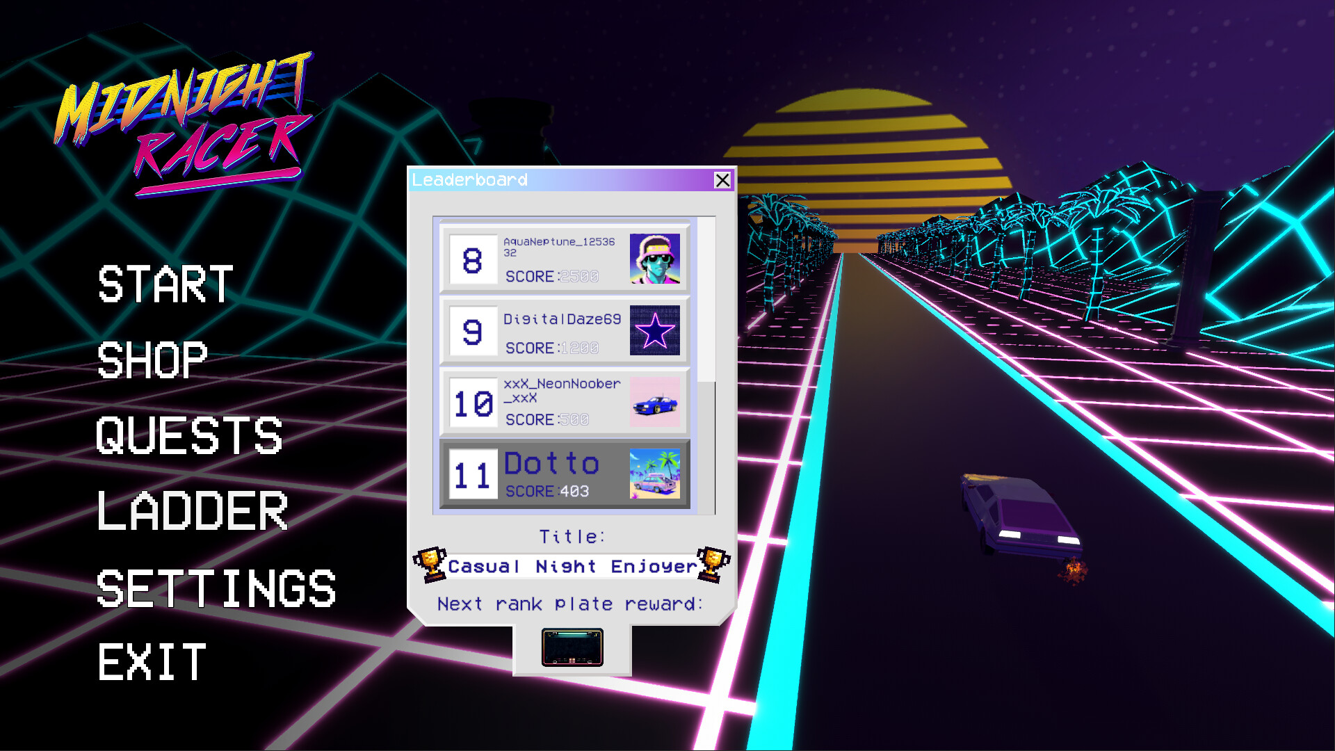 Midnight Racer screenshot 7