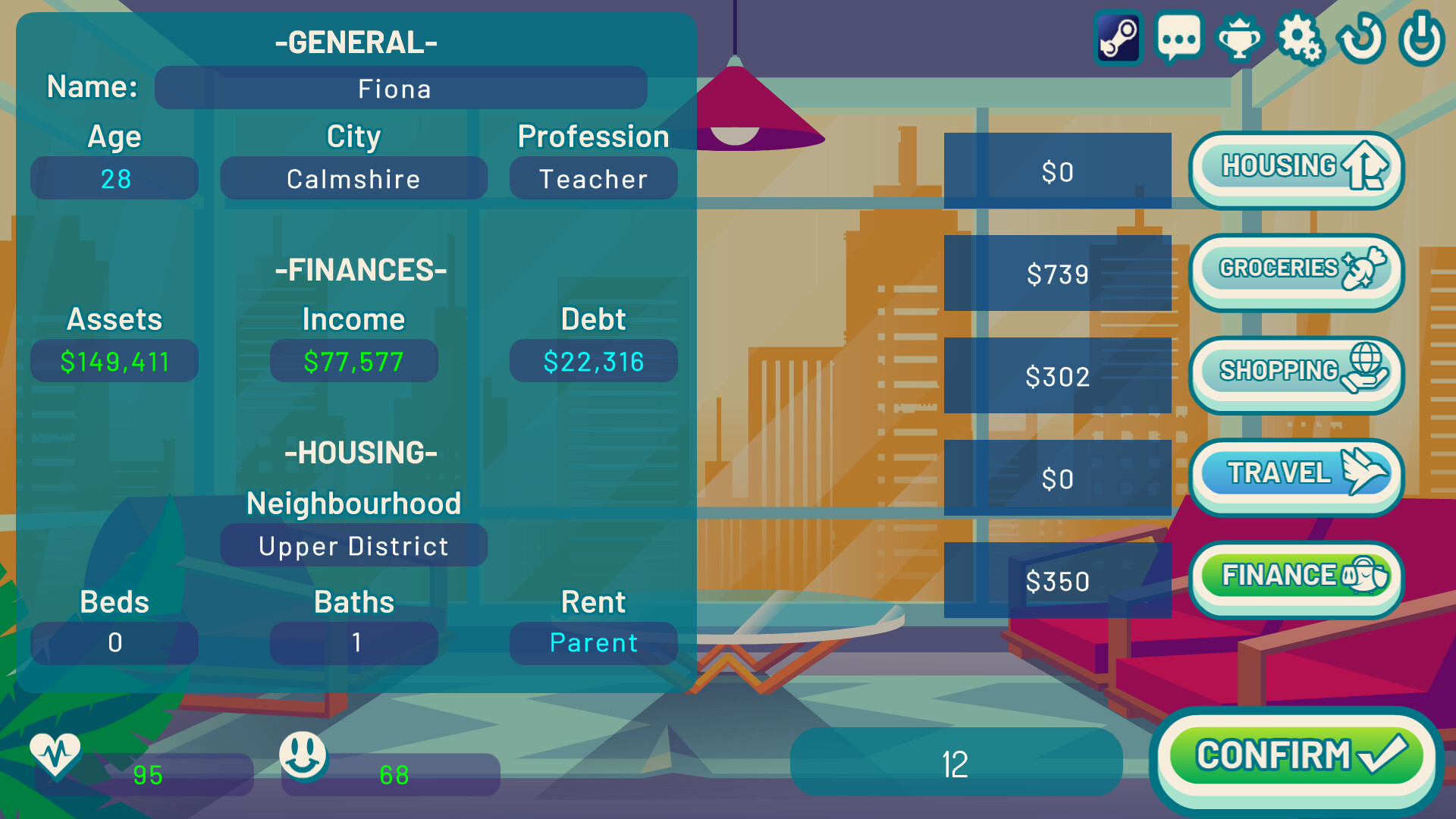 Personal Finance Simulator screenshot 11