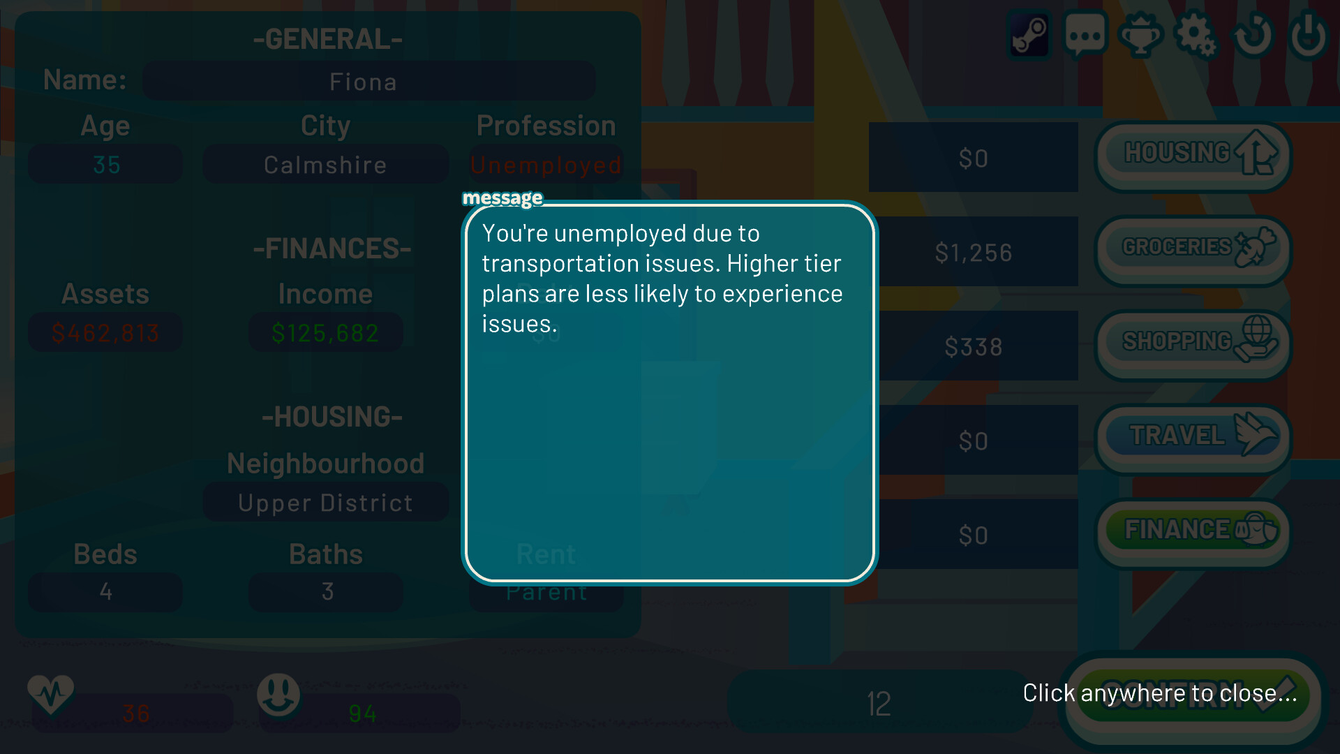 Personal Finance Simulator screenshot 14