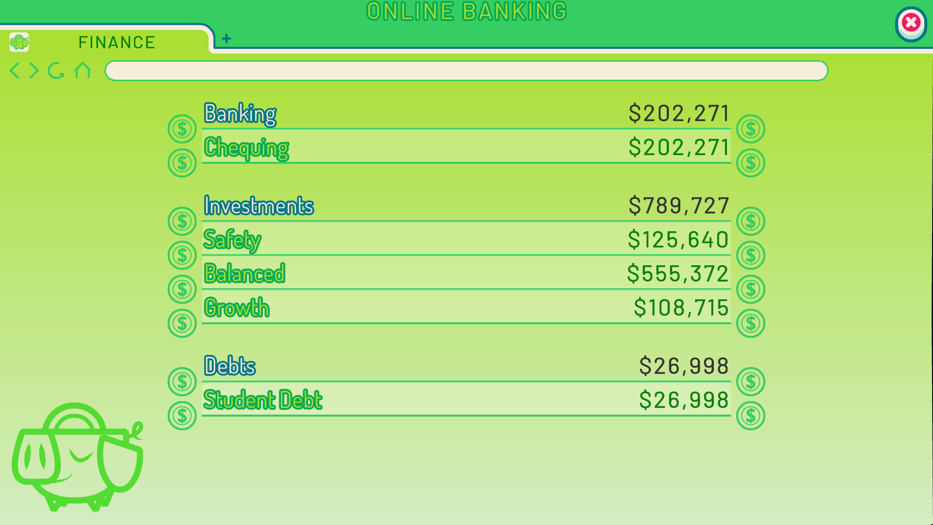 Personal Finance Simulator screenshot 6