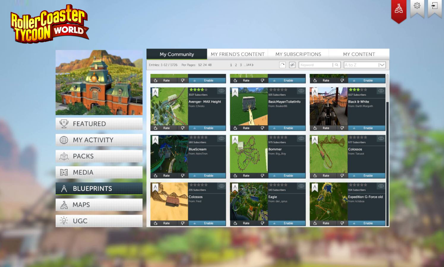 RollerCoaster Tycoon World screenshot 7