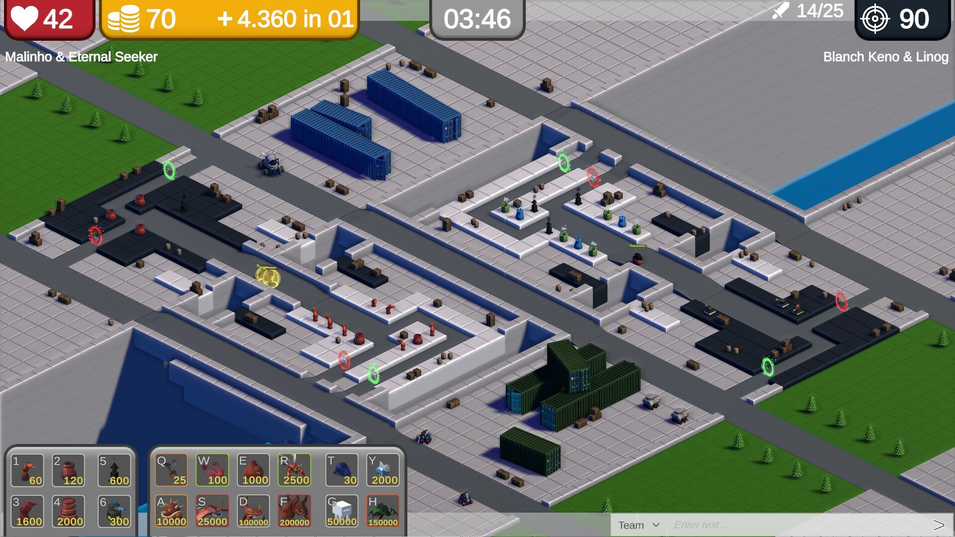 Invaders Tower Defense Online screenshot 1