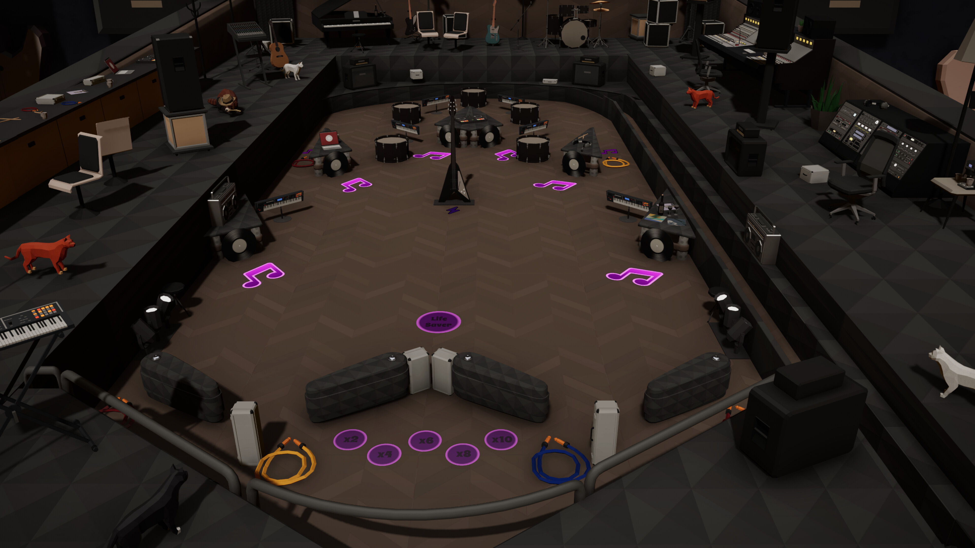 Roxy Raccoon's Pinball Panic - Makin' Music screenshot 9