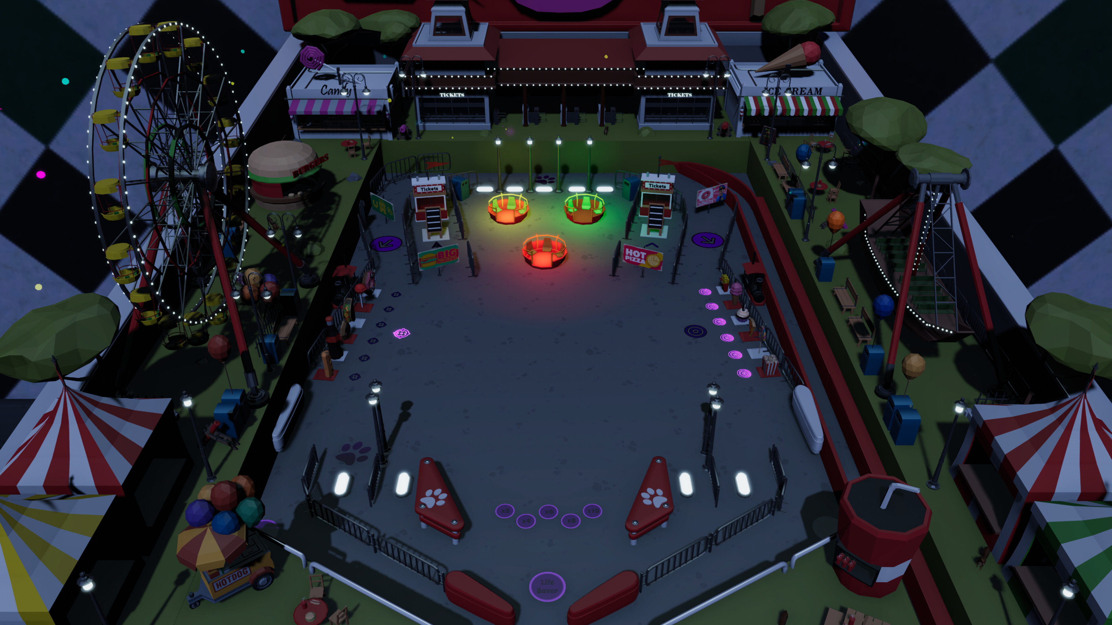Roxy Raccoon's Pinball Panic - Paradise Parks screenshot 9