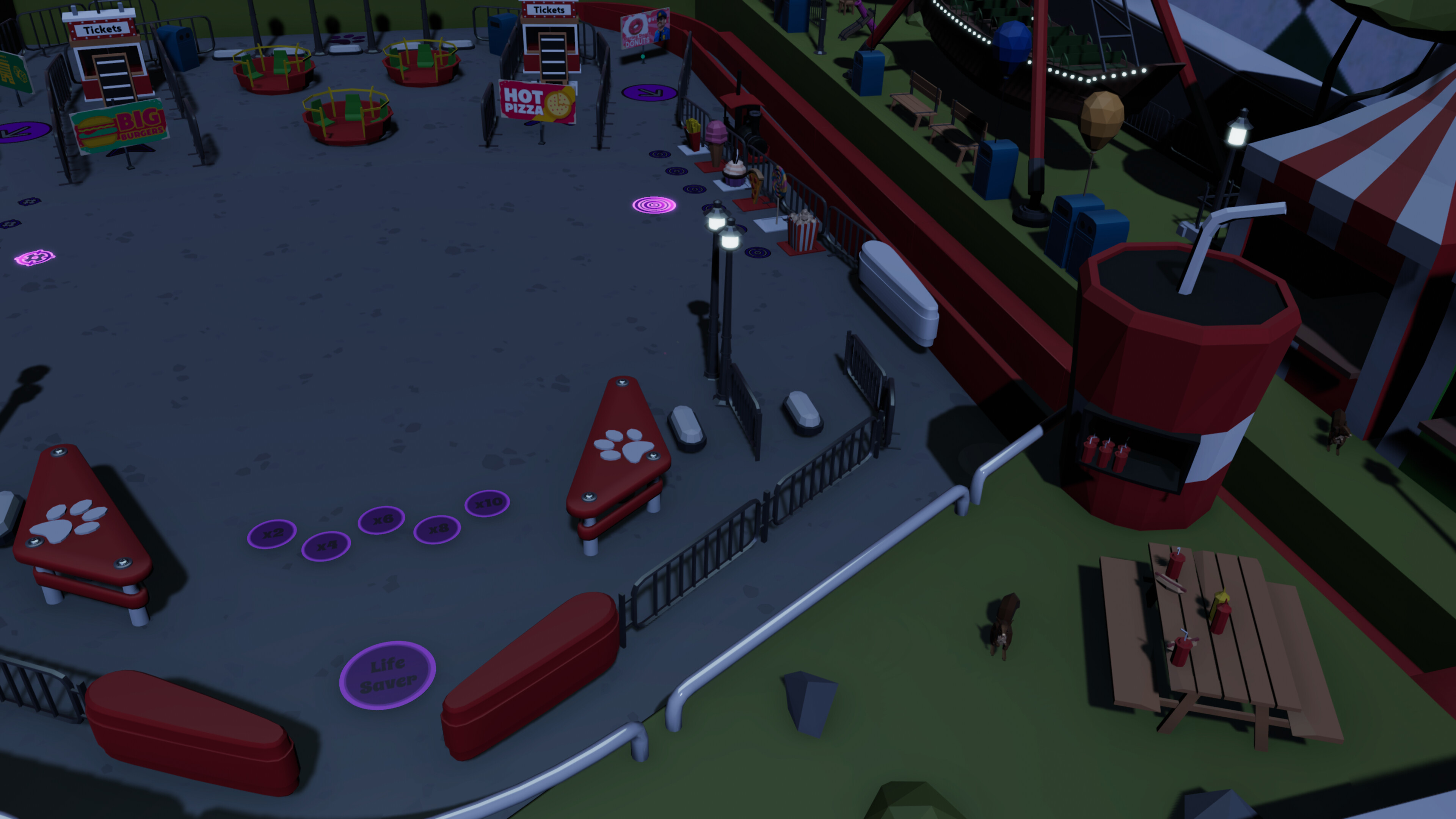 Roxy Raccoon's Pinball Panic - Paradise Parks screenshot 13