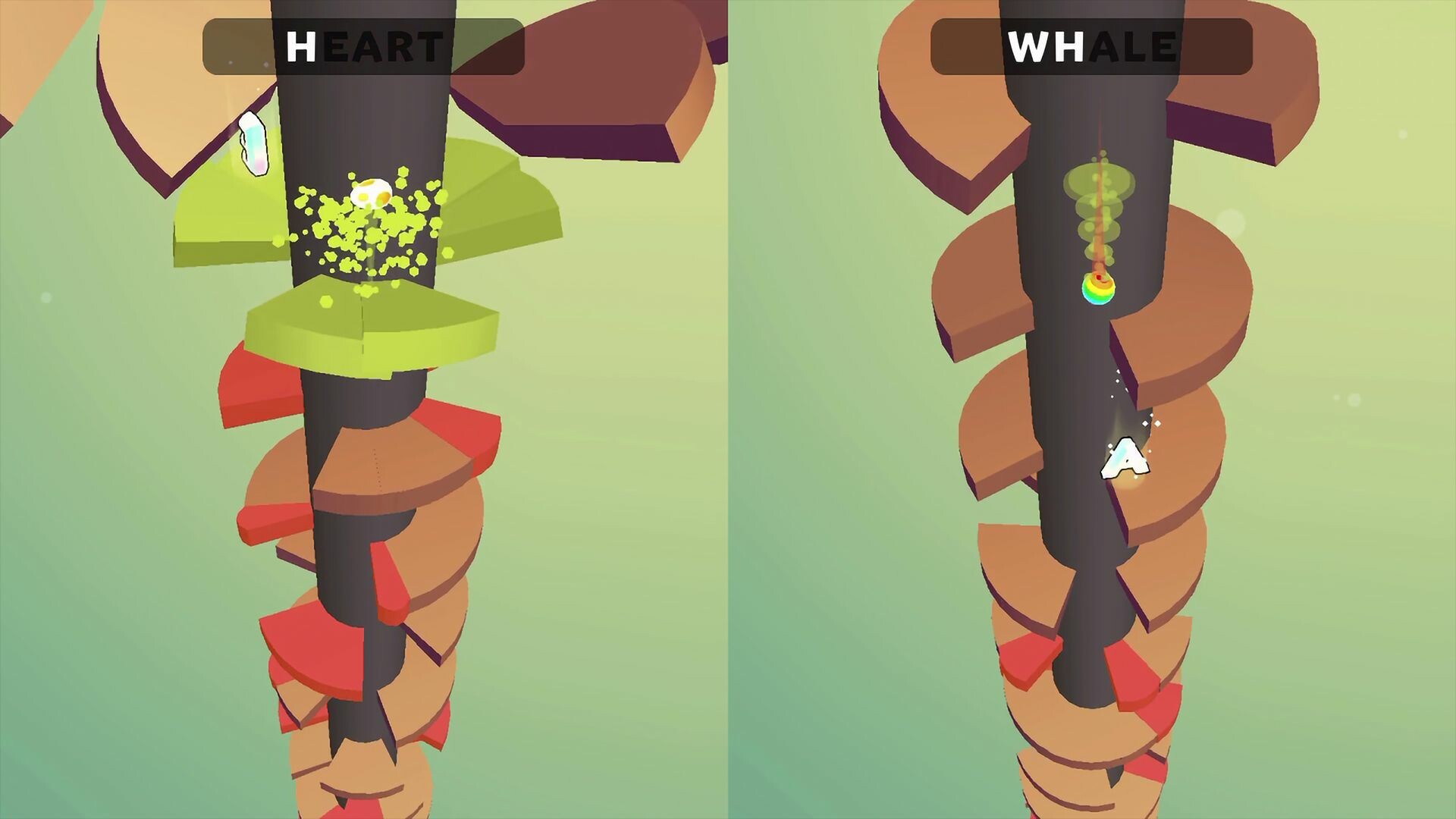 Helix Jump: Letter Madness screenshot 2