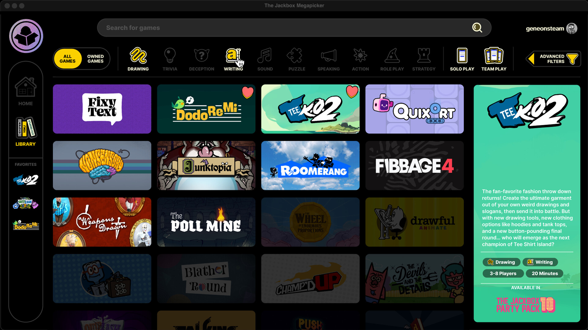 The Jackbox Megapicker screenshot 2