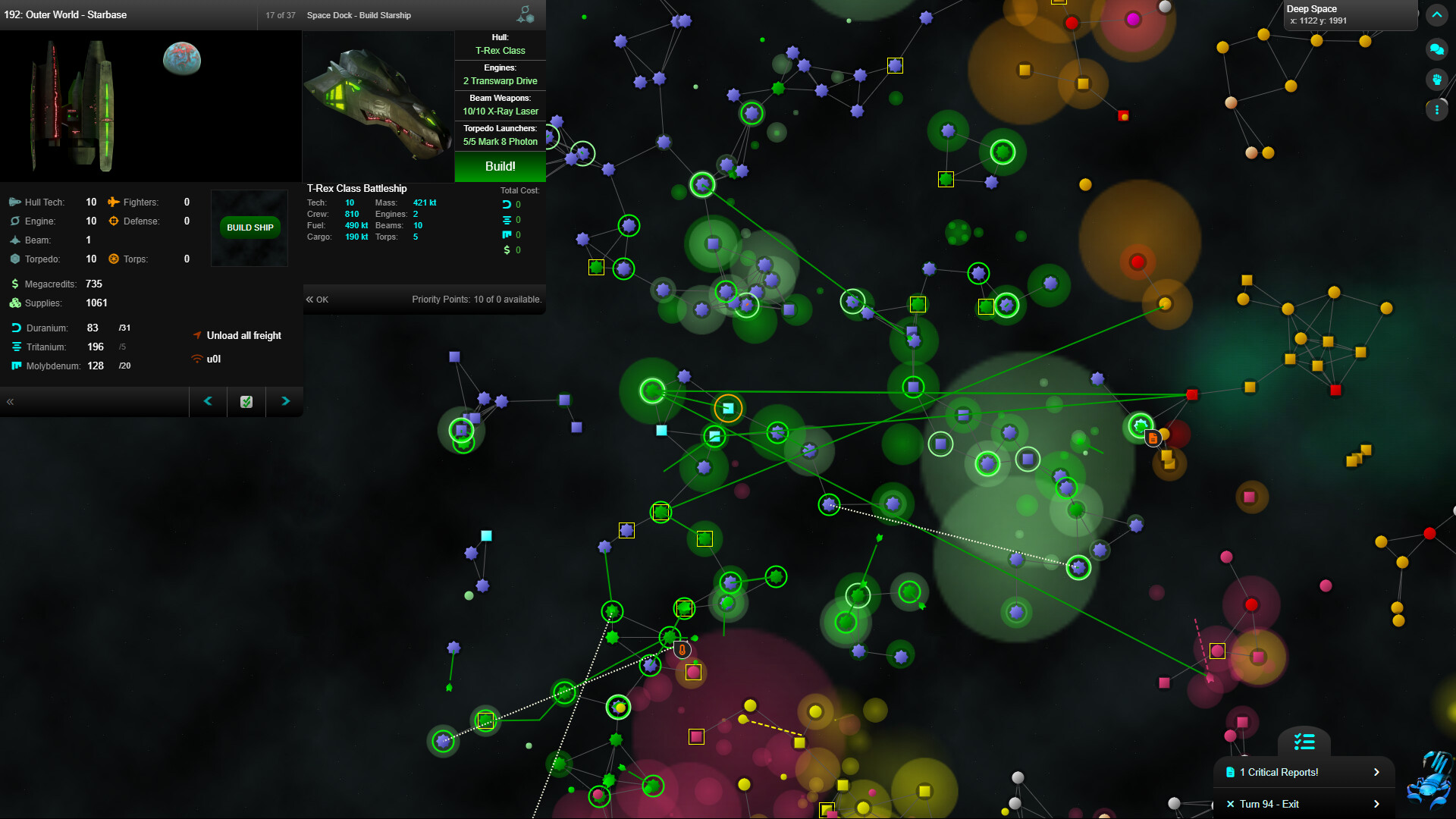 VGA Planets Nu screenshot 4
