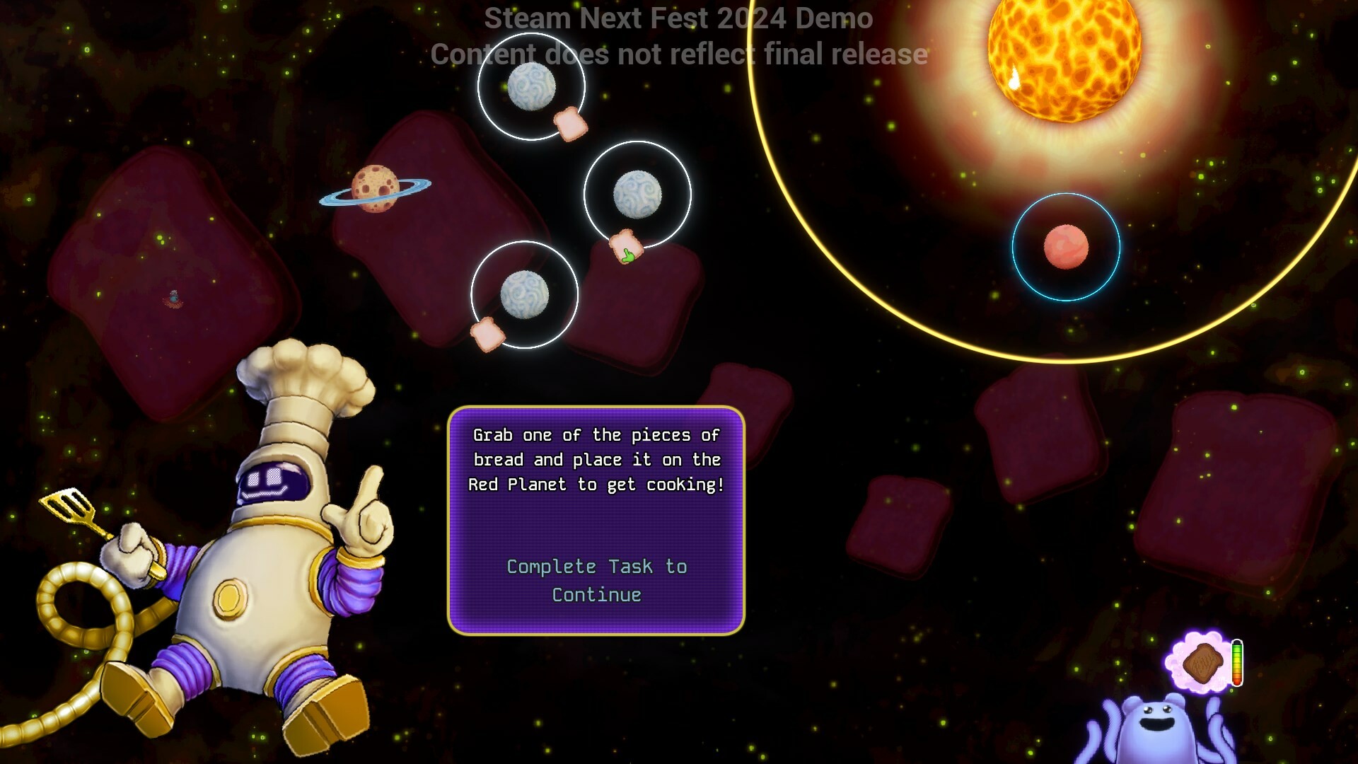Cosmic Kitchen screenshot 1
