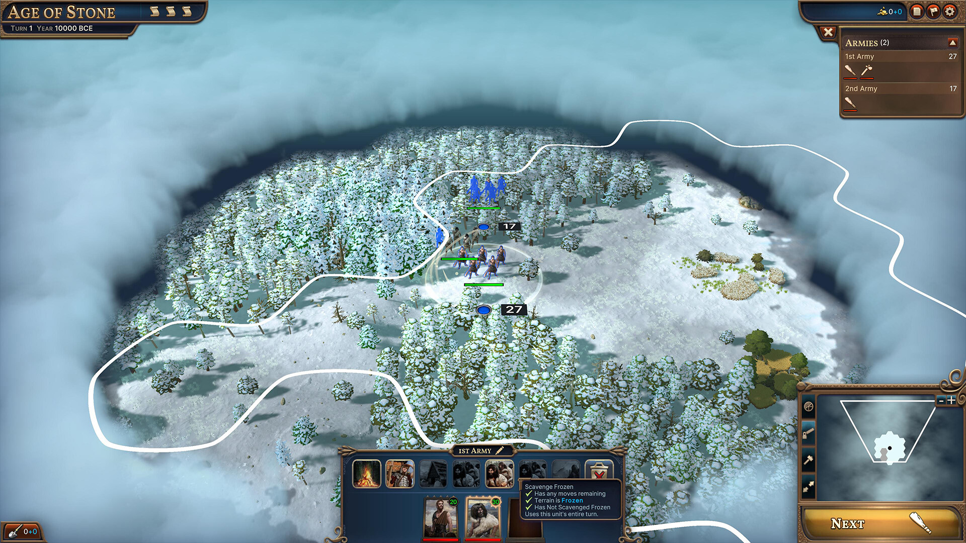 Millennia: Ancient Worlds screenshot 1