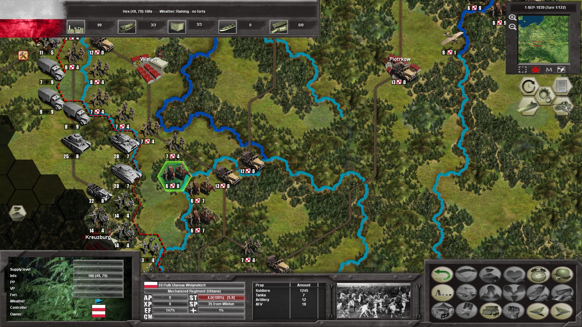 The Campaign Series: Fall Weiss screenshot 1