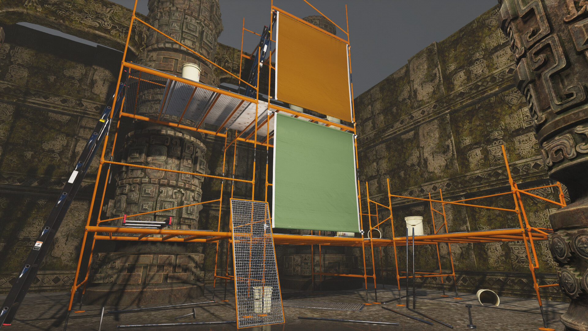 GameGuru MAX - Scaffolding screenshot 4