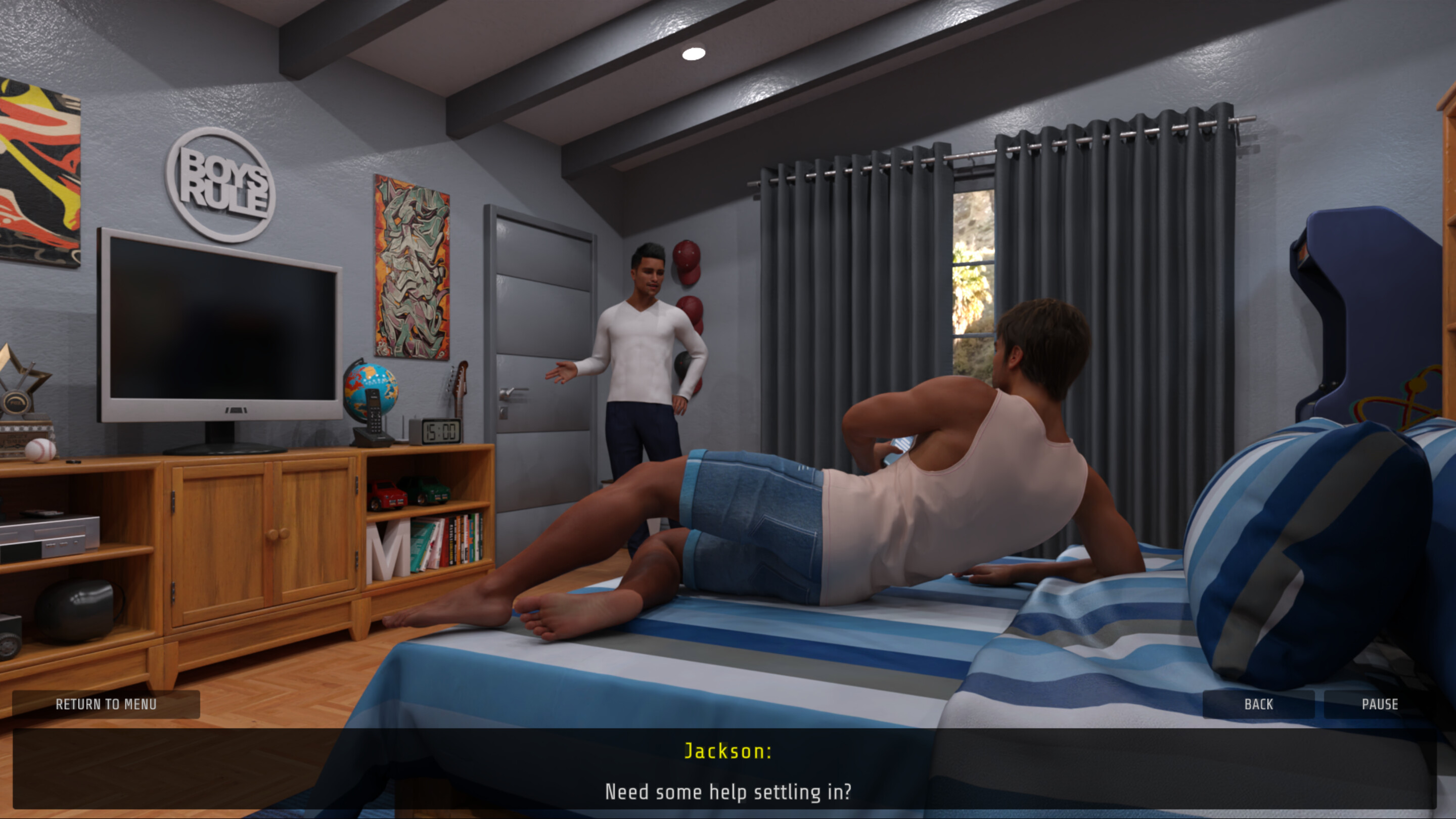 College Gay Sex - Episode 1 screenshot 1