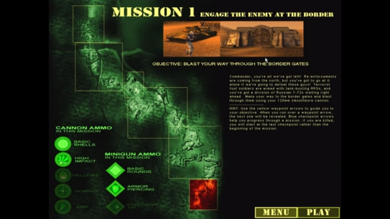 Desert Thunder screenshot 1