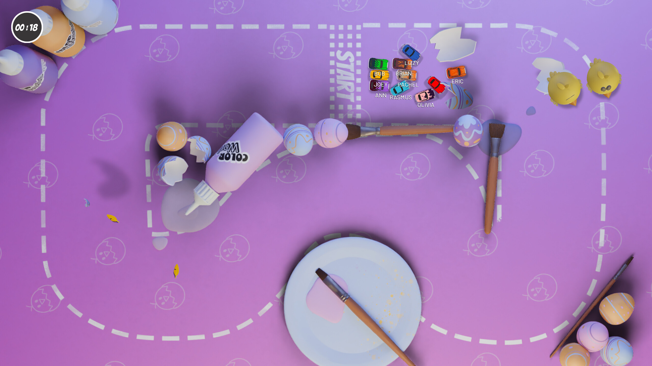 Event Race - Easter Tracks screenshot 1