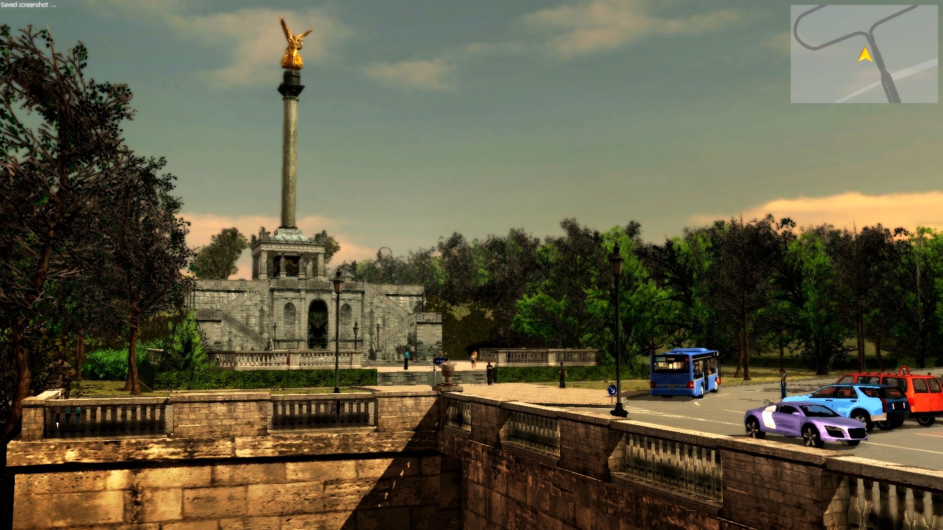 Munich Bus Simulator screenshot 9