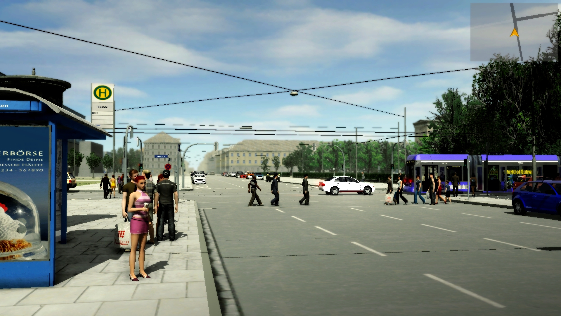 Munich Bus Simulator screenshot 13