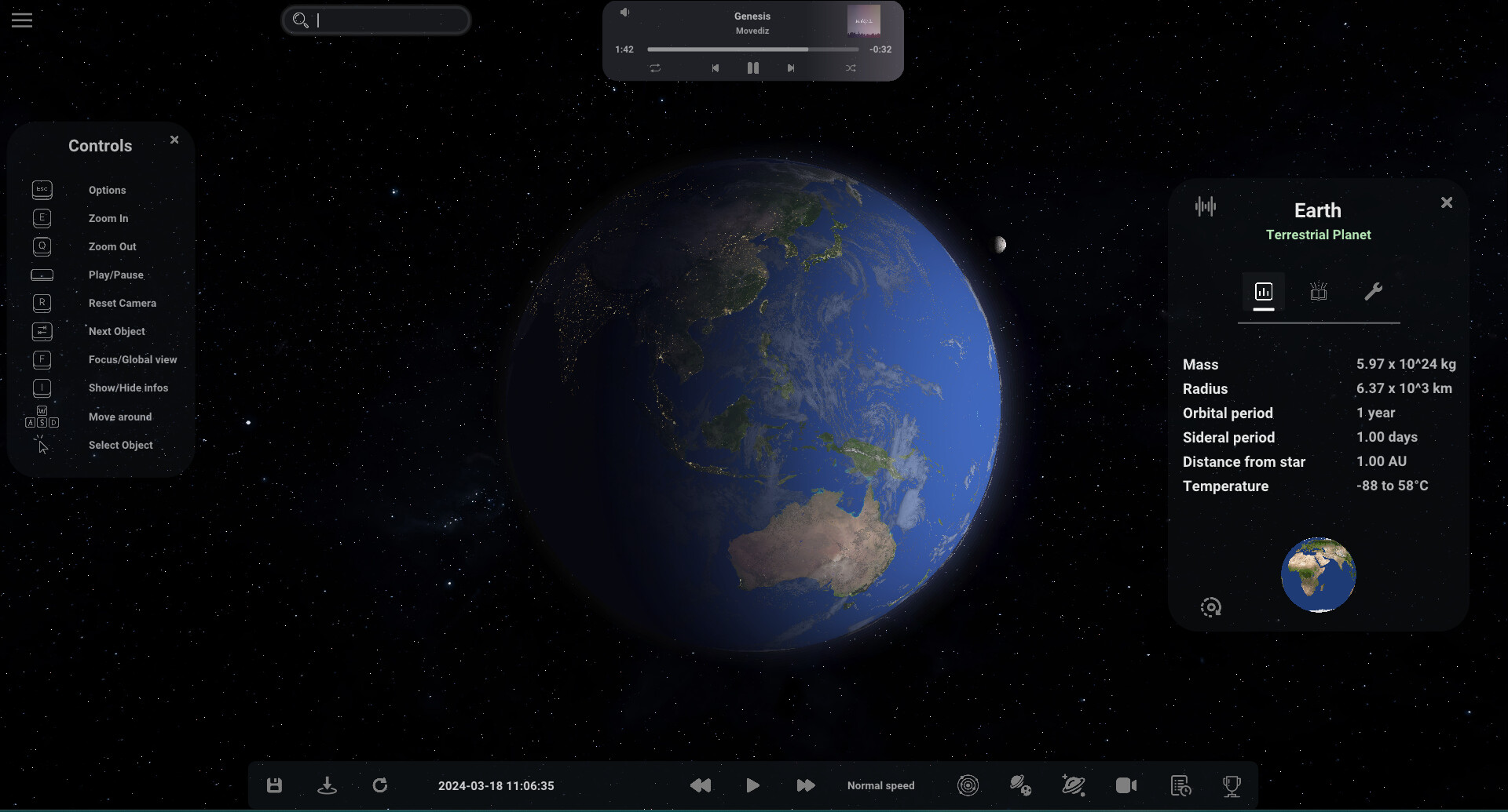 Space Query screenshot 1