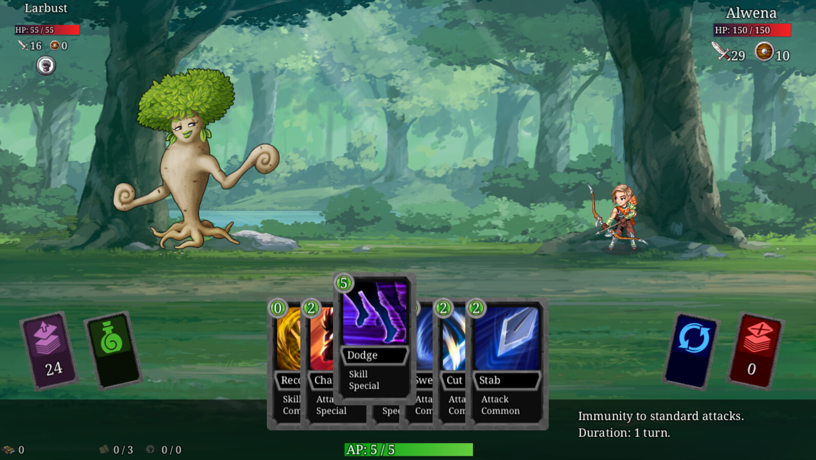 Deckbuilder Fantasy - Elvenglade screenshot 1