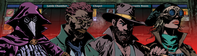 PRESENTATION - The Horror at Highrook 4 Characters | RPG Jeuxvidéo