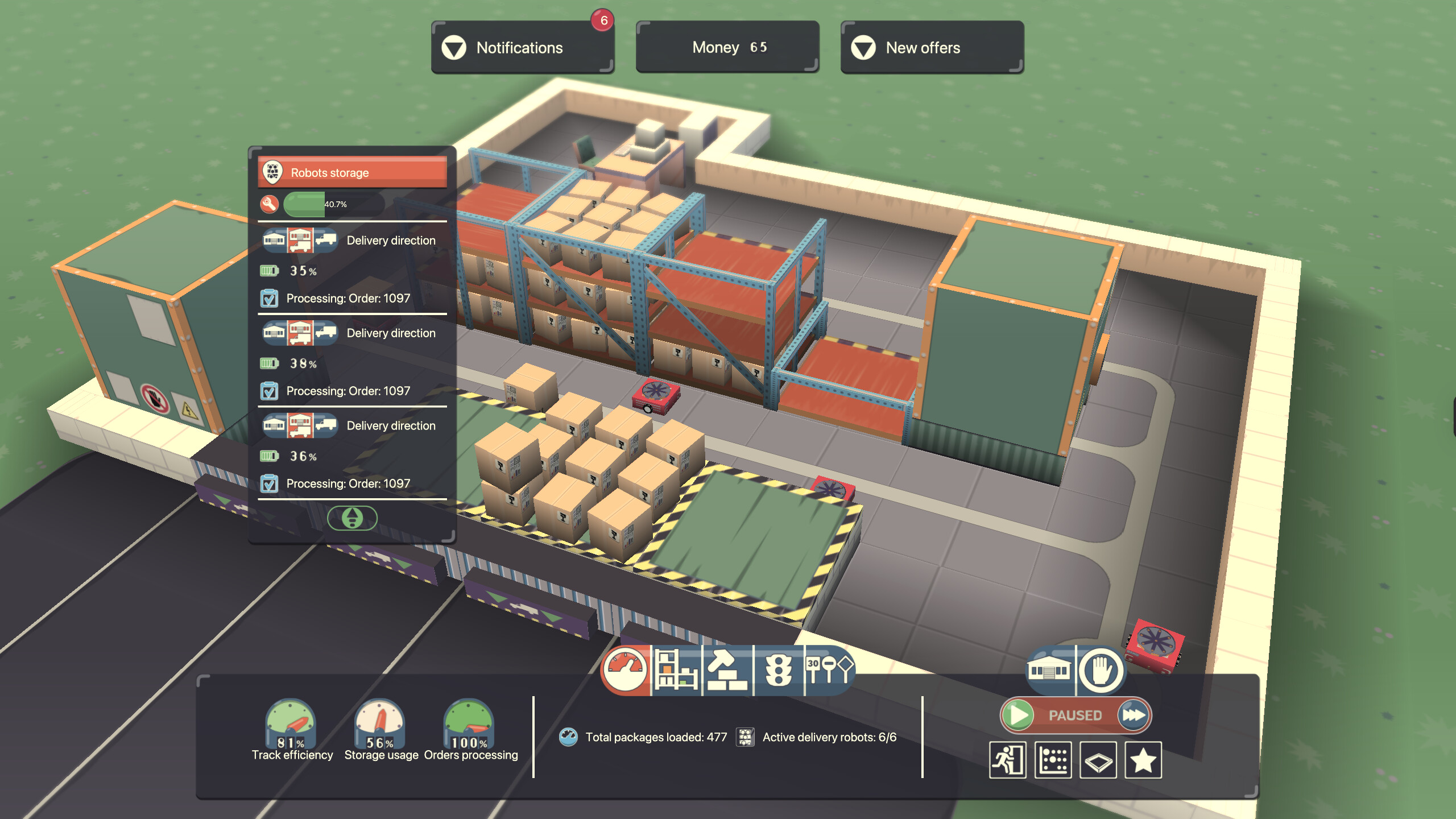 Warehouse Bots screenshot 6