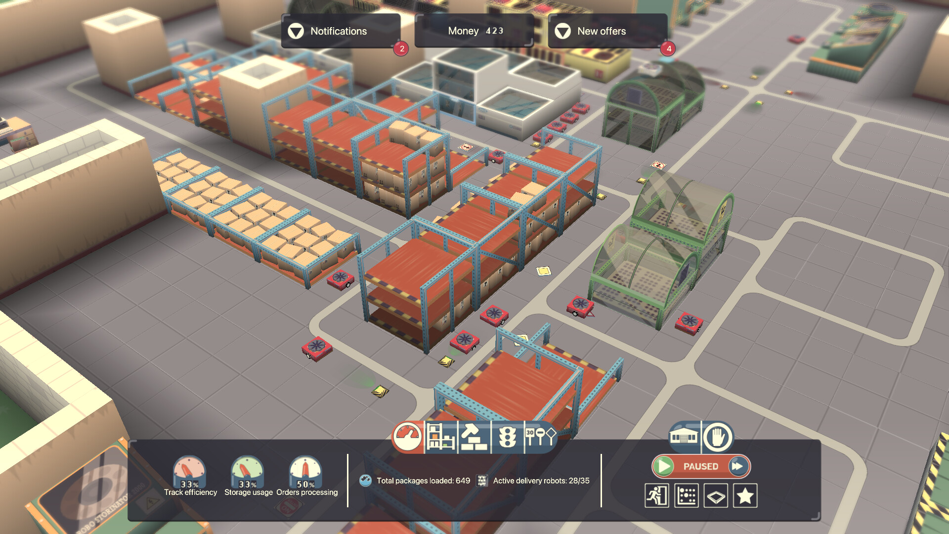 Warehouse Bots screenshot 14