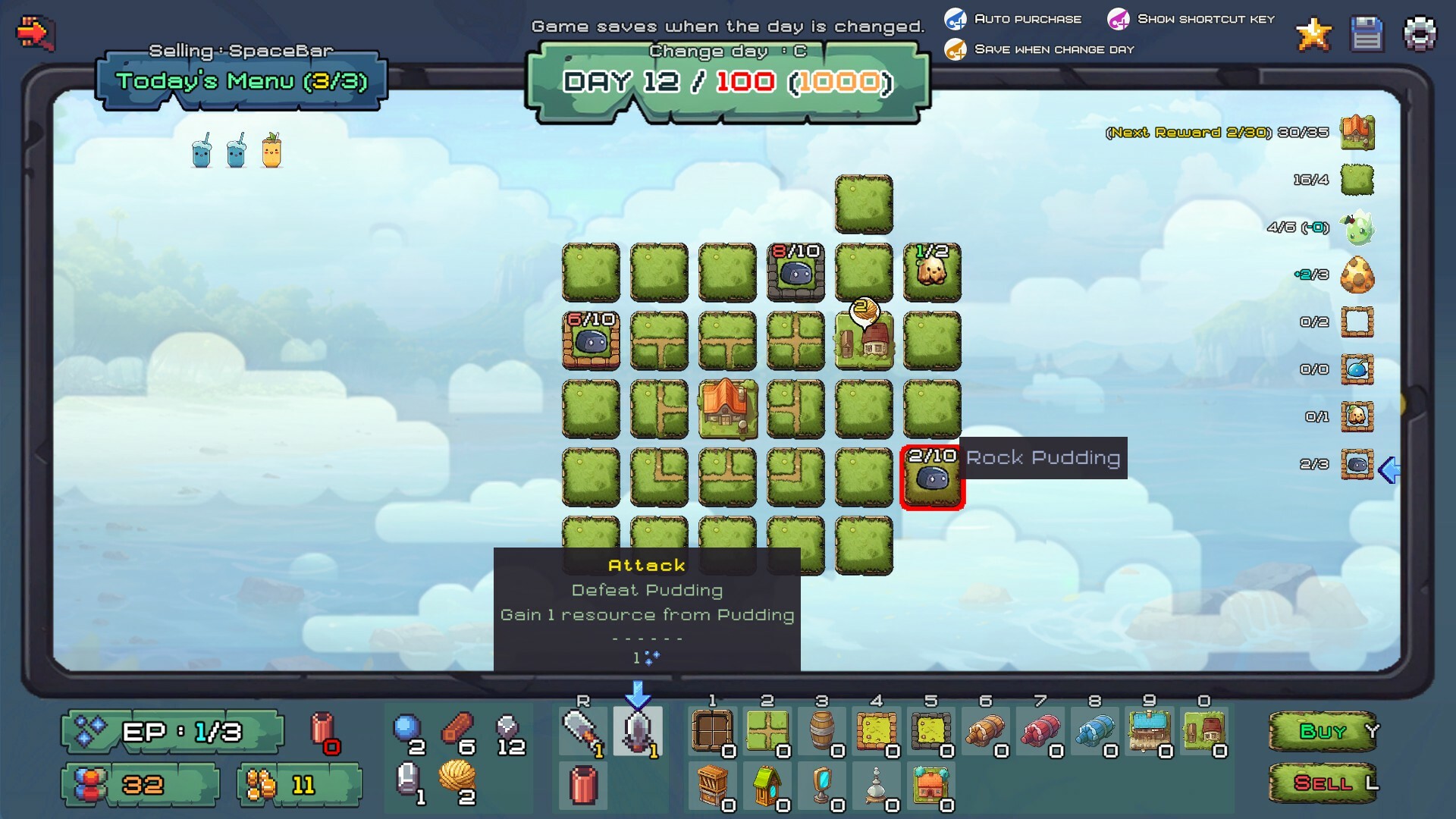 Pudding Juice (น้ำผลไม้พุดดิ้ง) screenshot 1
