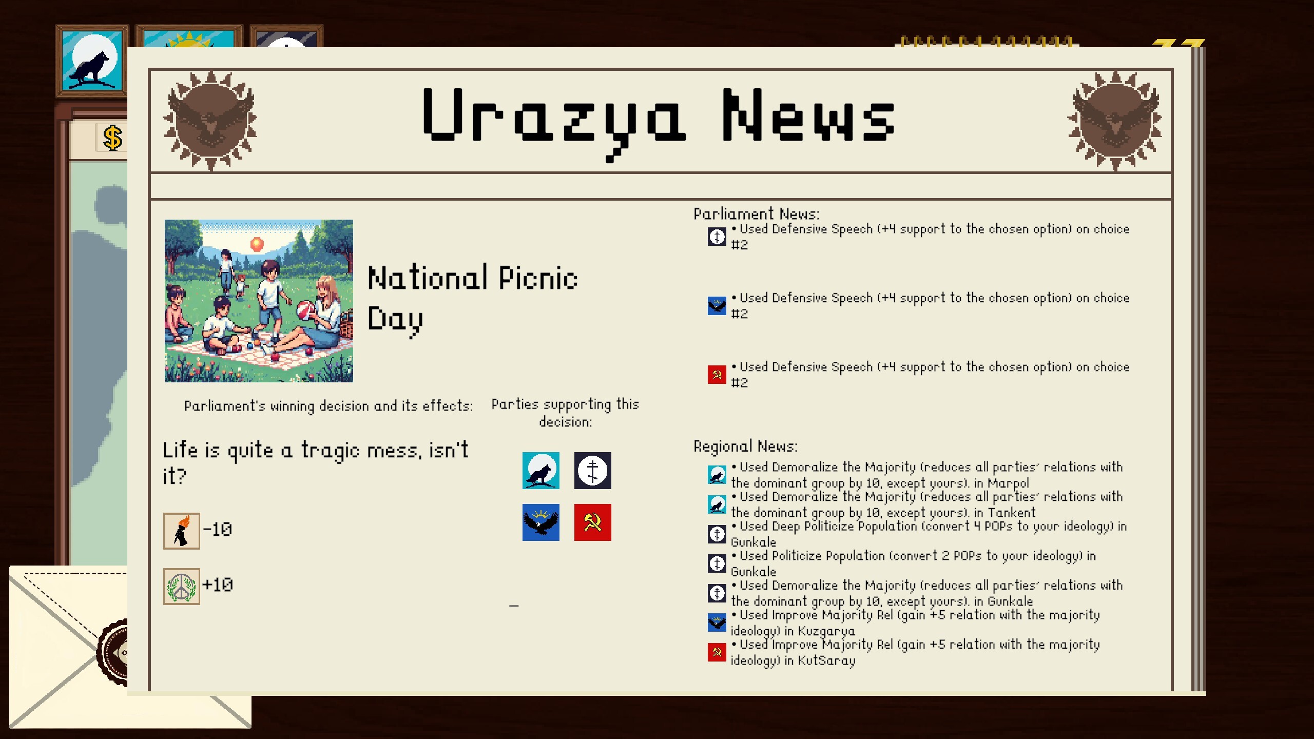 Statecraft: Corrupted Democracy screenshot 12