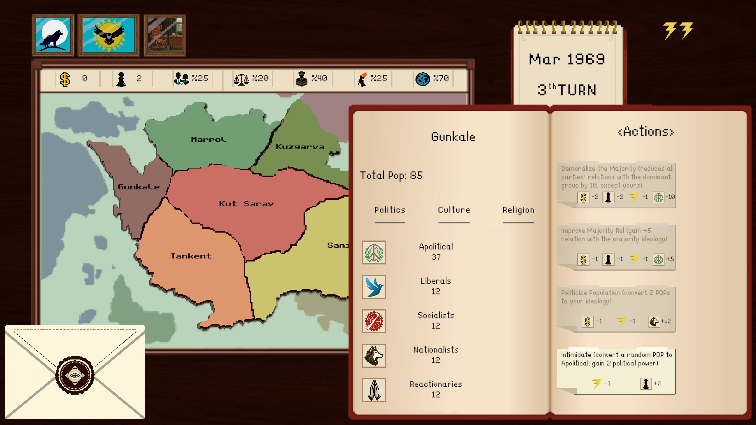 Statecraft: Corrupted Democracy screenshot 9