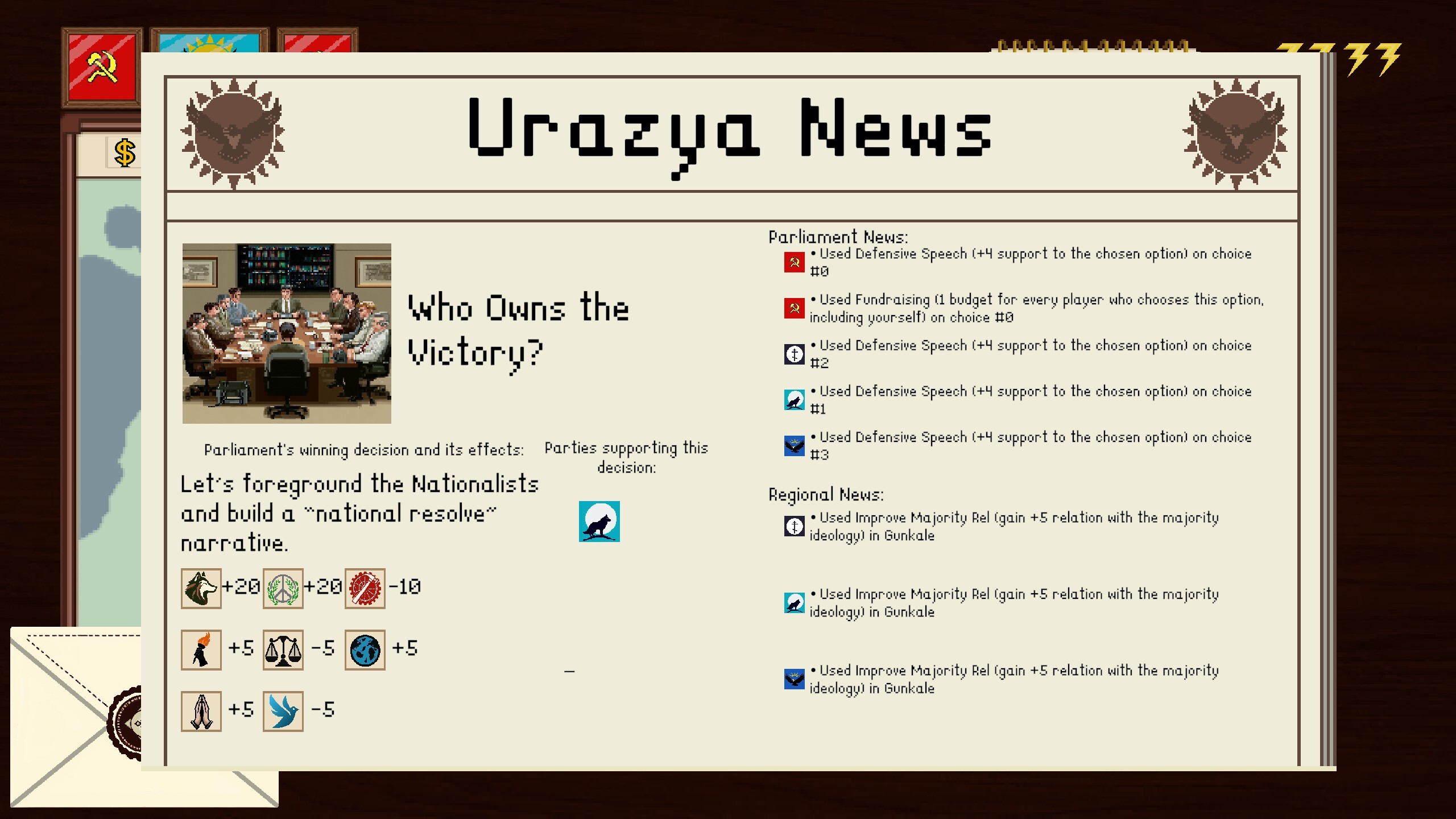 Statecraft: Corrupted Democracy screenshot 11