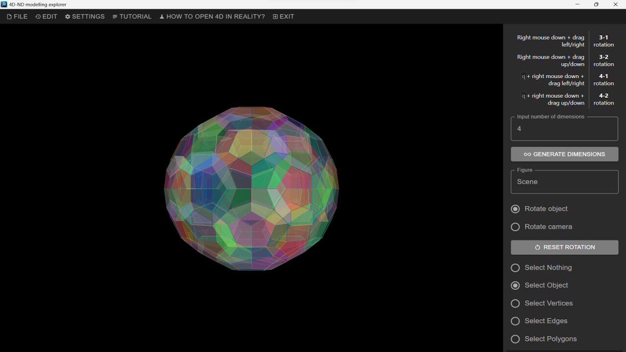 4D-ND Modelling Explorer screenshot 3