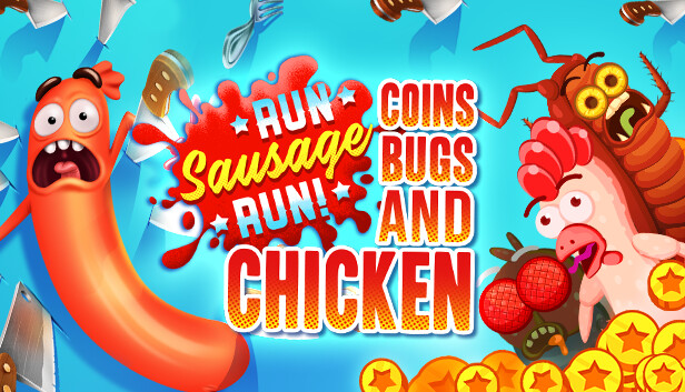 Run Sausage Run: Coins, Bugs and Chicken on Steam
