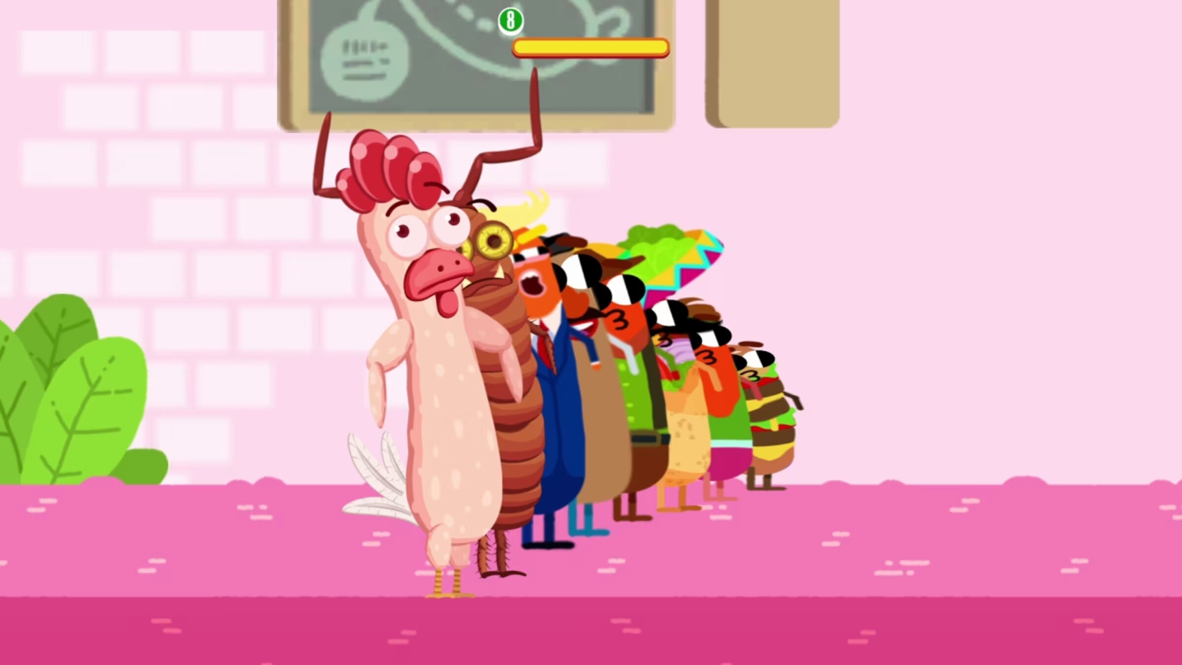 Run Sausage Run: Coins, Bugs and Chicken screenshot 1