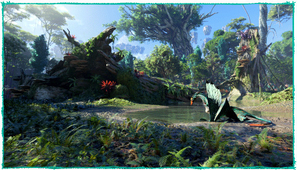 avatar frontiers of pandora canh dep thien nhien va thu cuoi banshee