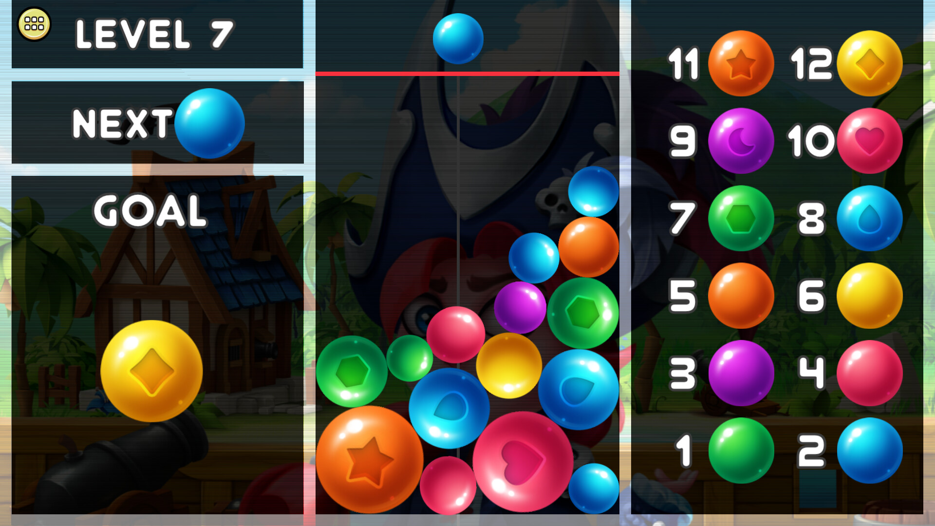Pirate Pop Quest screenshot 1