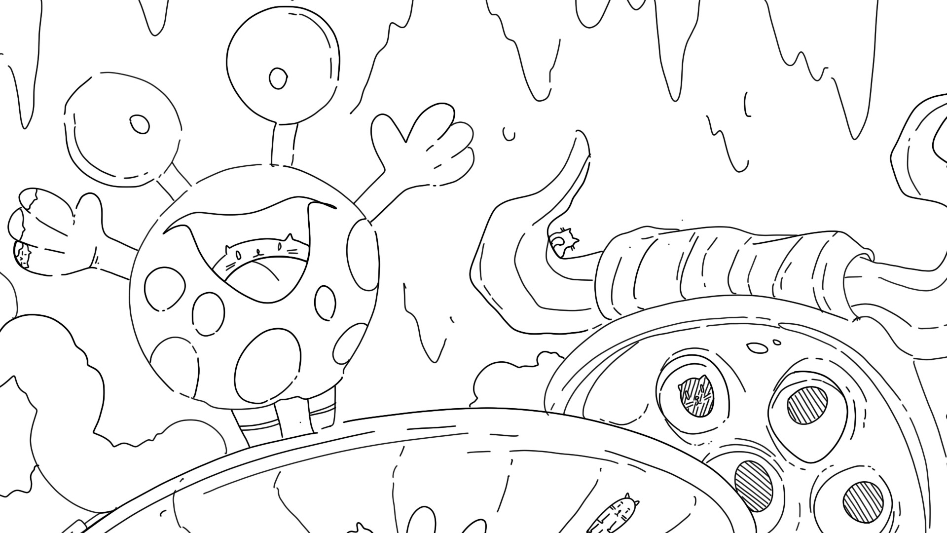 100 Aliens Cats screenshot 1