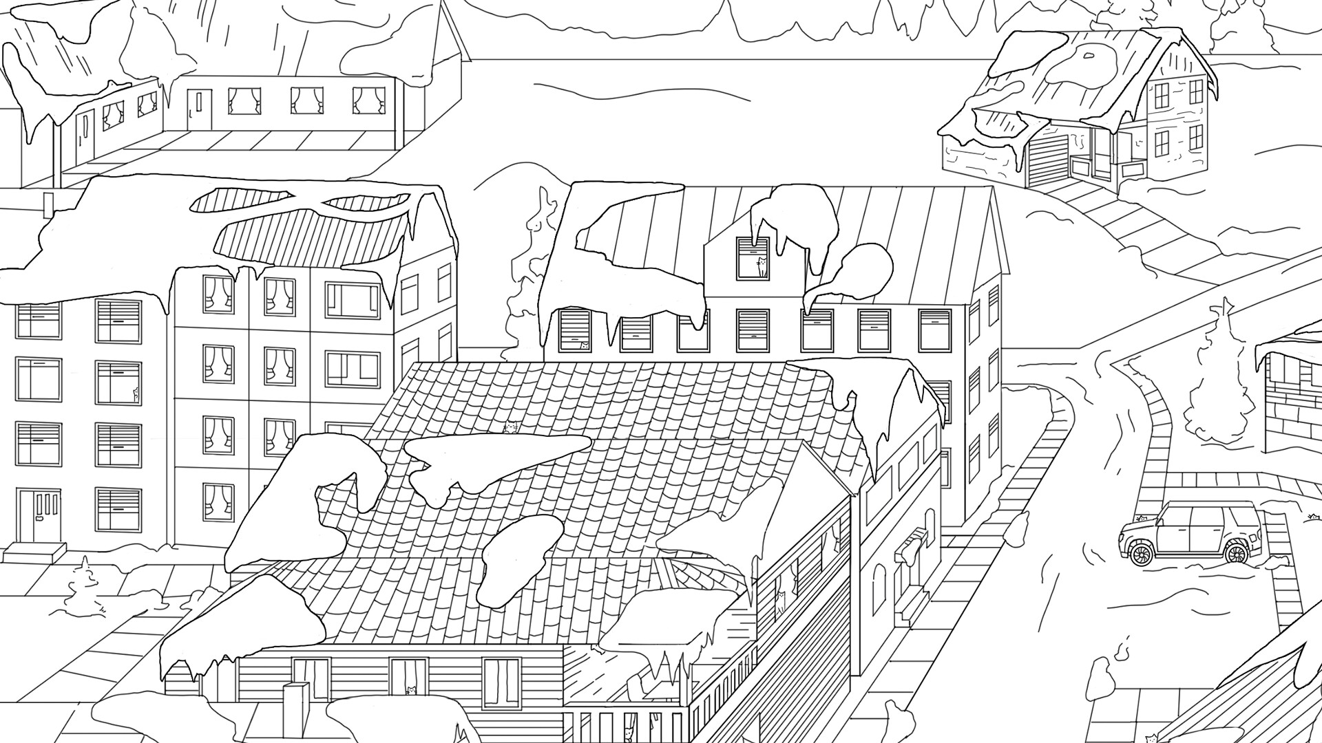 Hidden Winter Cats - Bonus Level screenshot 3
