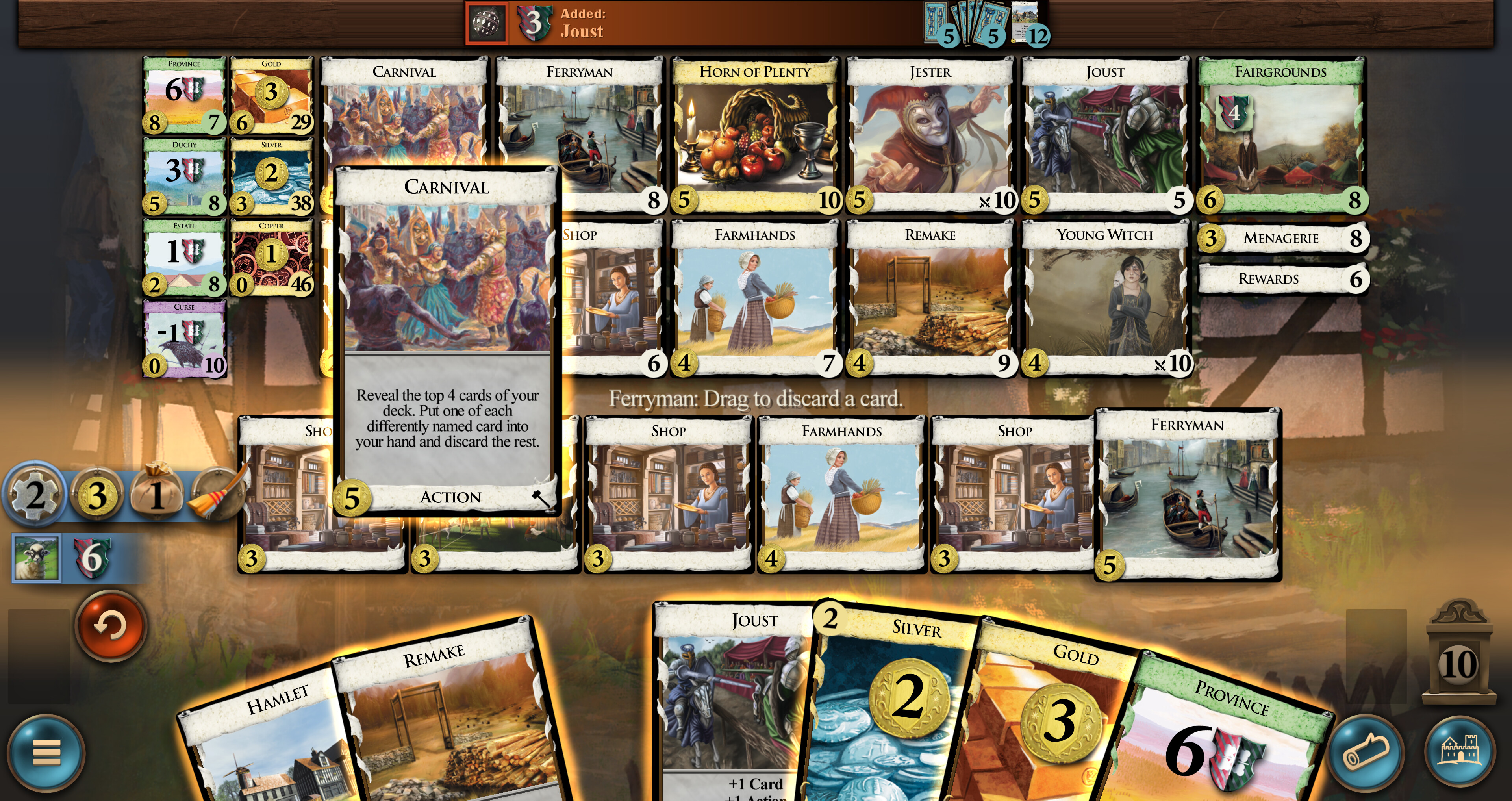 Dominion - Cornucopia screenshot 2