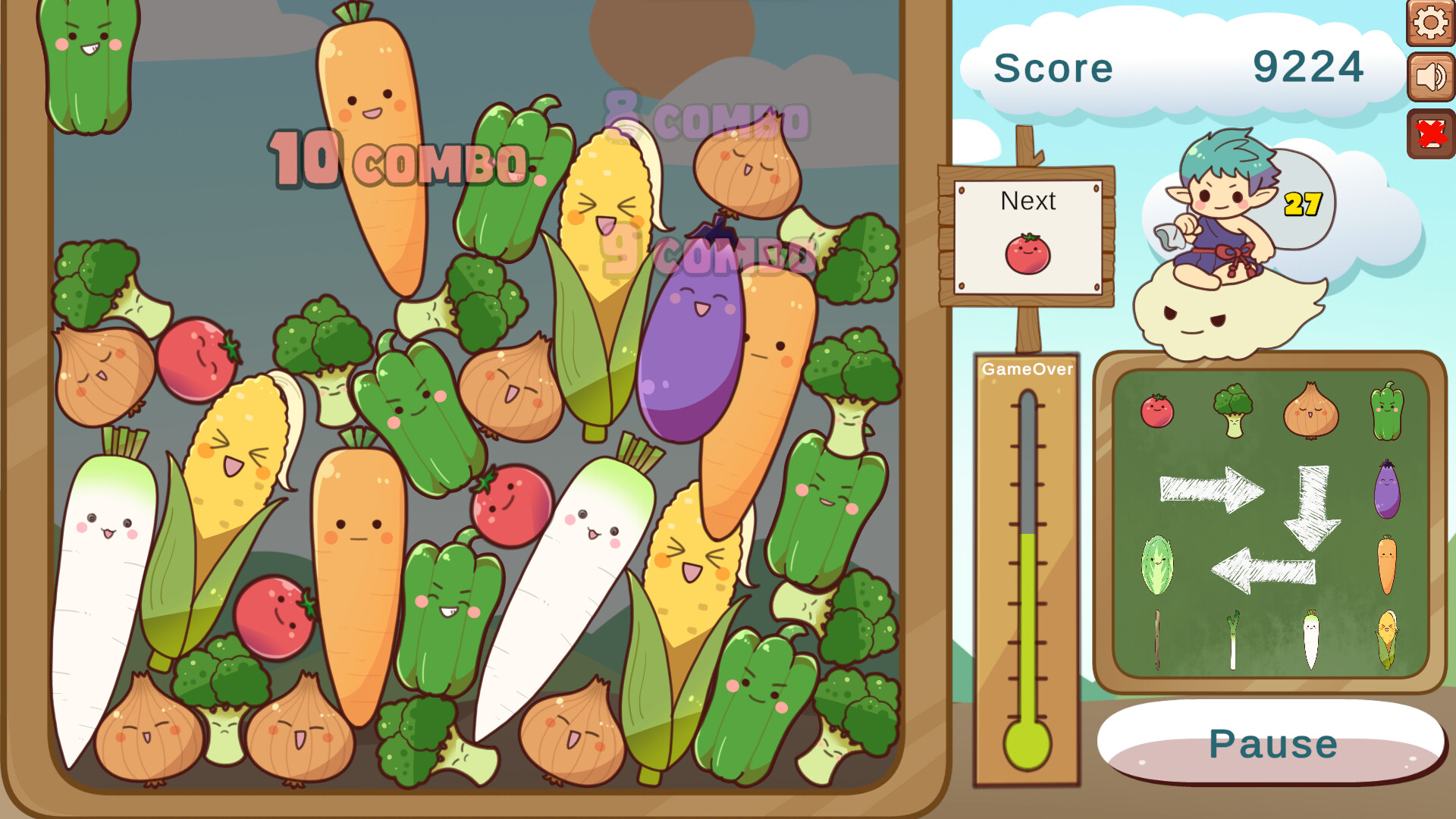 Yasai-Spiel screenshot 2