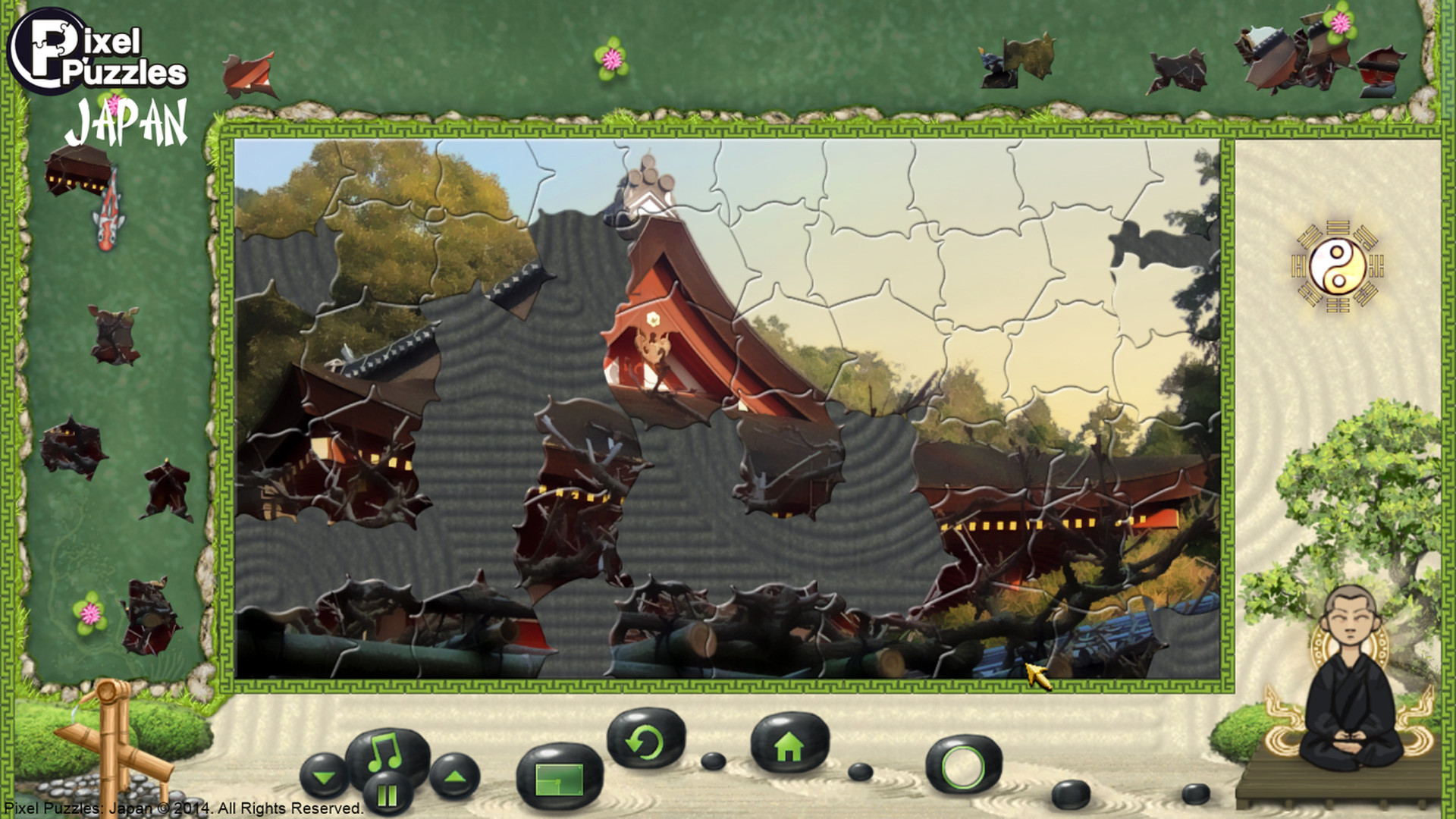 Pixel Puzzles: Japan screenshot 3